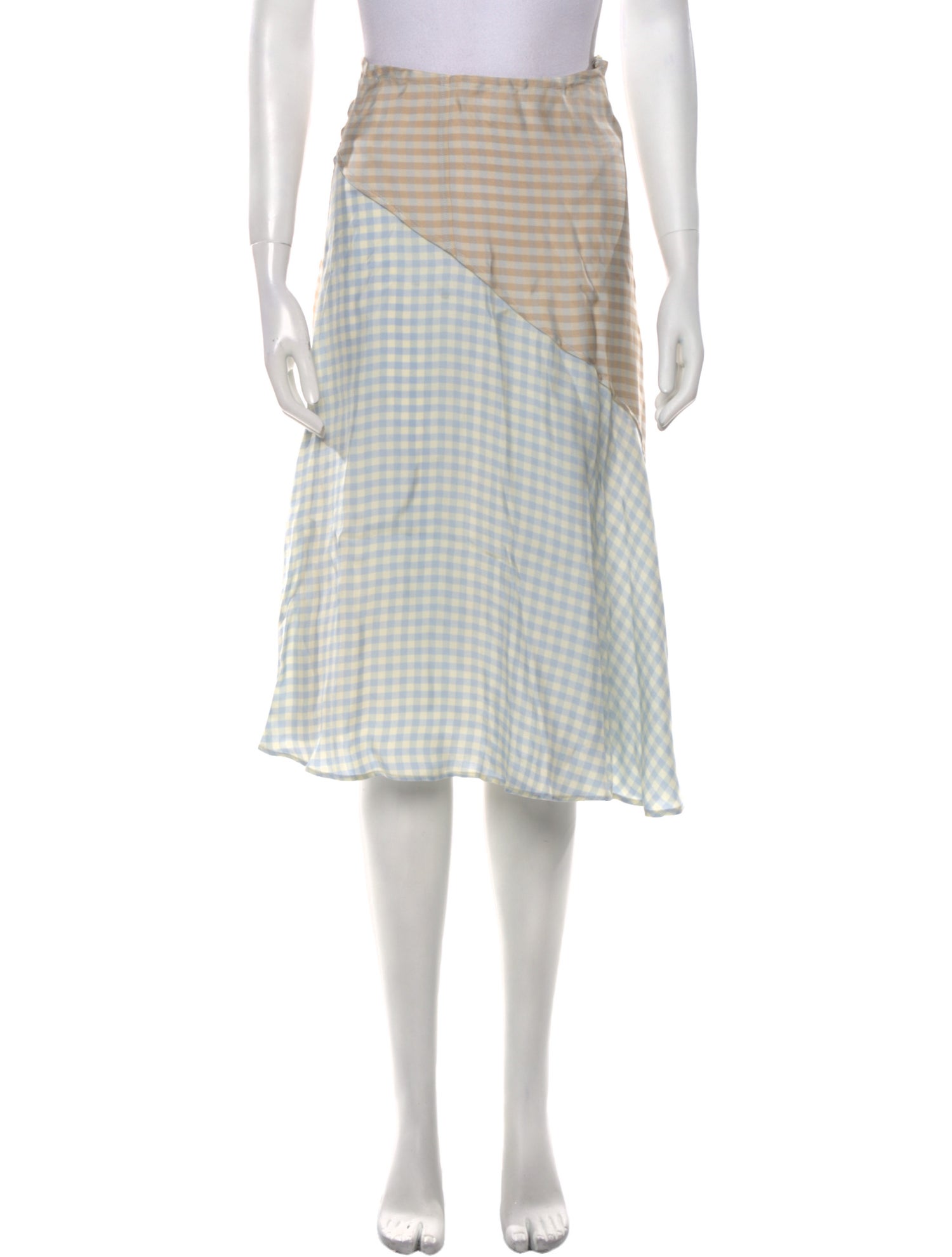 Acne Studios Striped Knee-Length Skirt