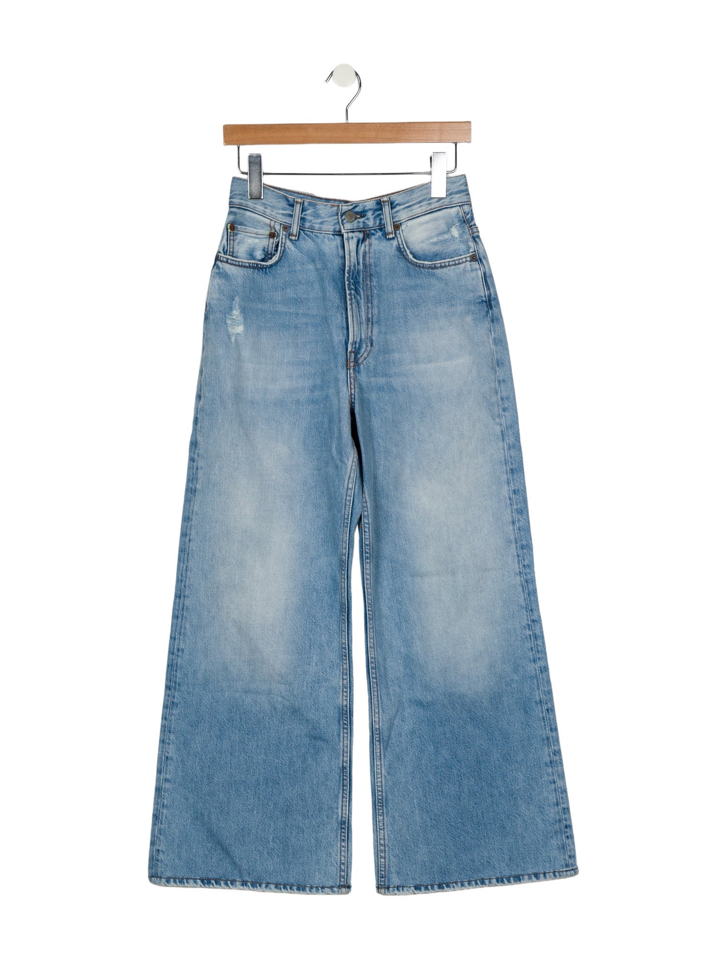 Acne Studios High-Rise Wide Leg Jeans