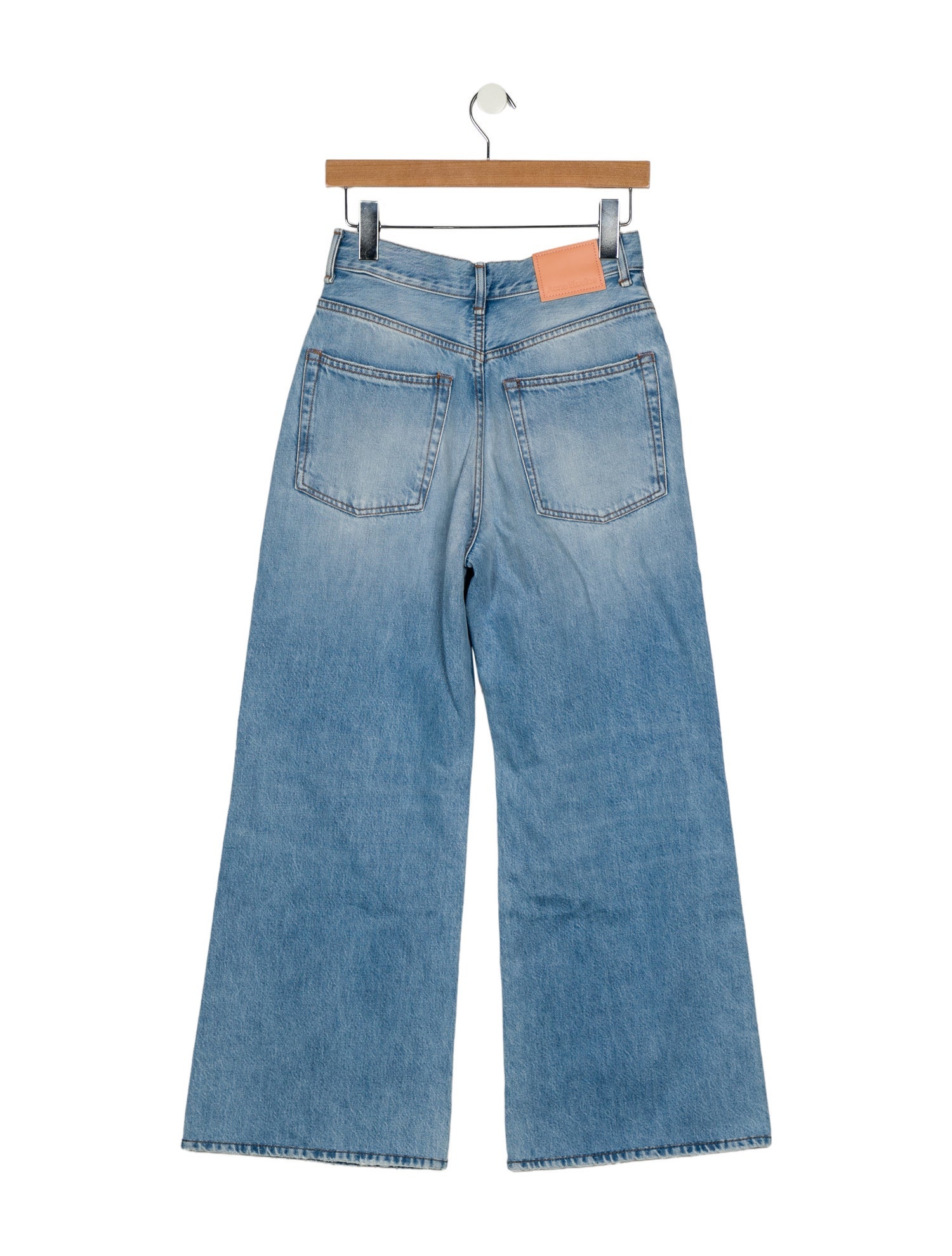 Acne Studios High-Rise Wide Leg Jeans