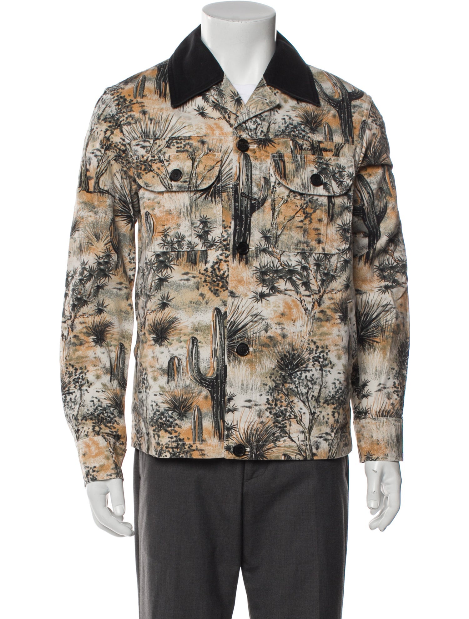 Acne Studios Printed Trucker Jacket