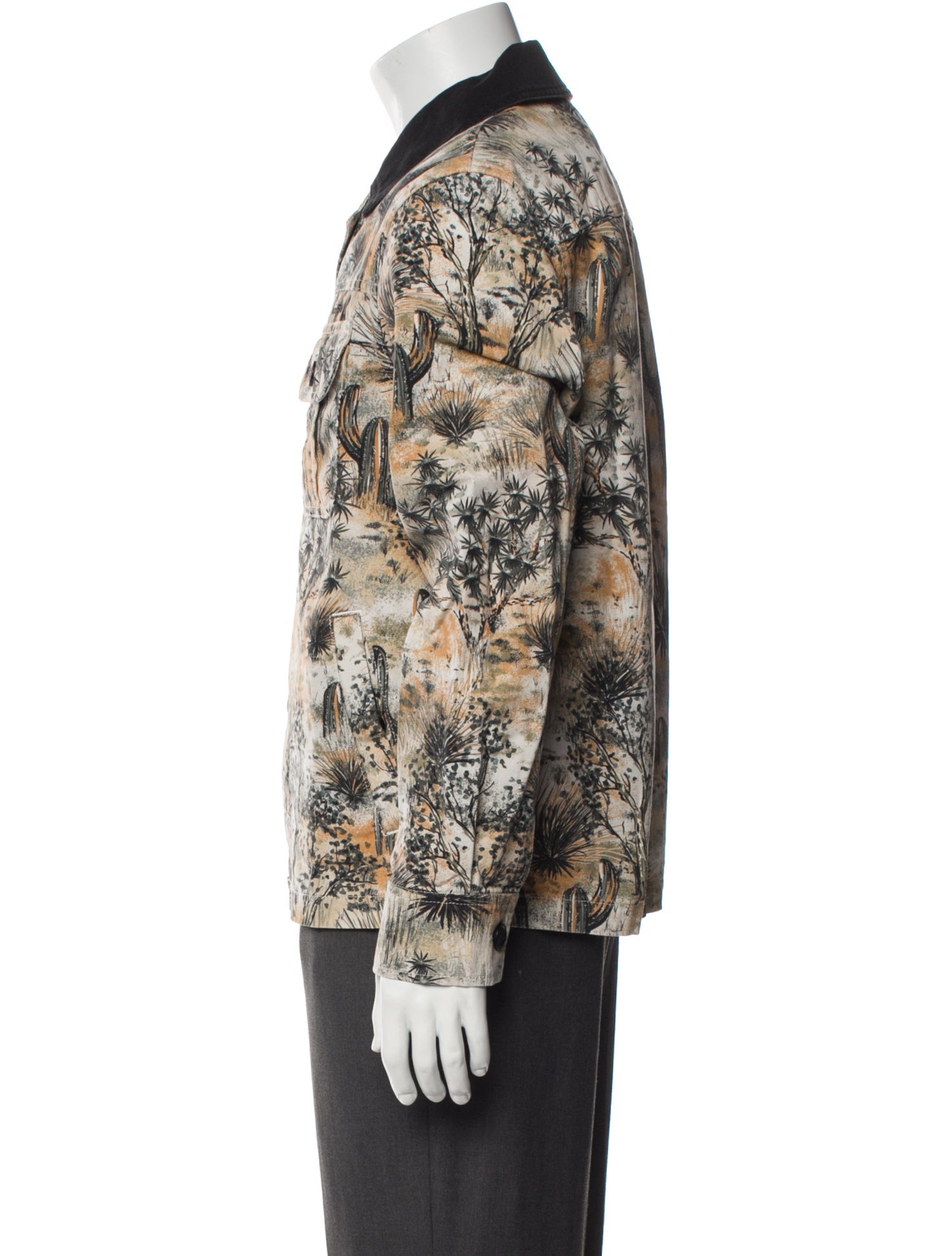 Acne Studios Printed Trucker Jacket