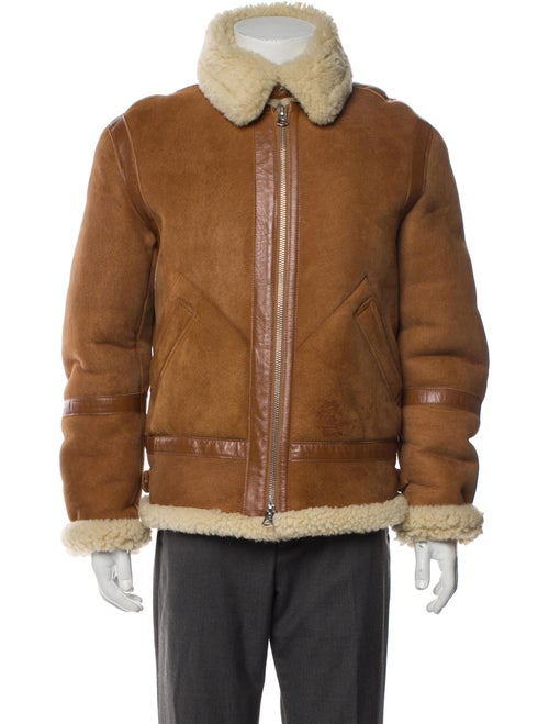Acne Studios Shearling Puffer Coat