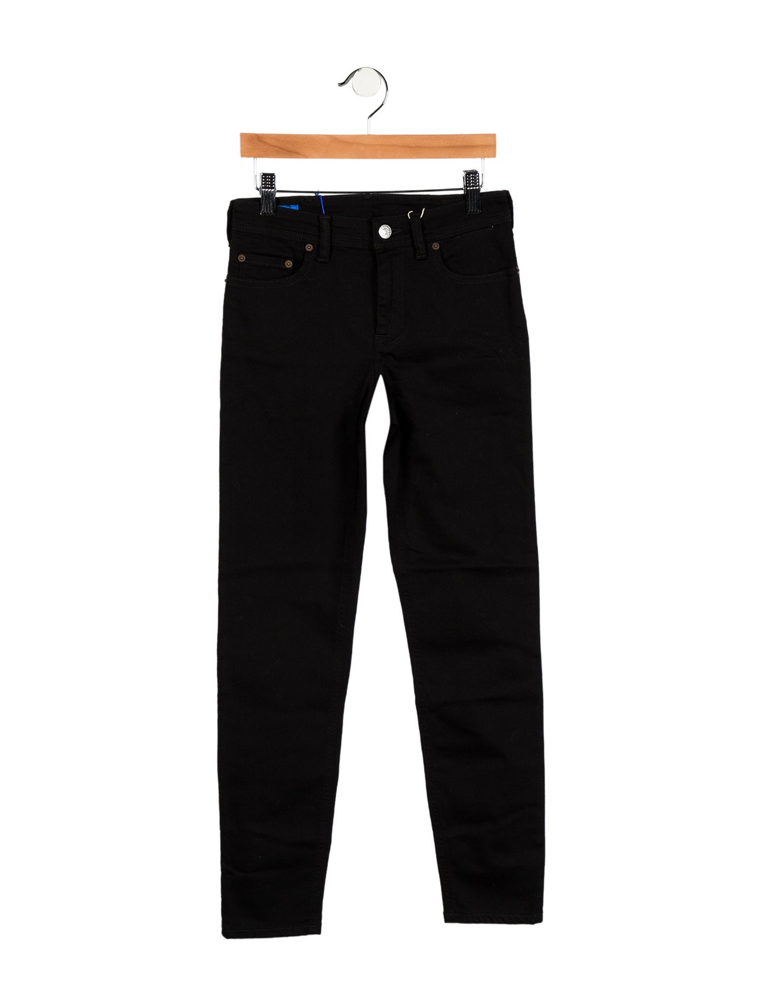 Acne Studios Mid-Rise Skinny Leg Jeans