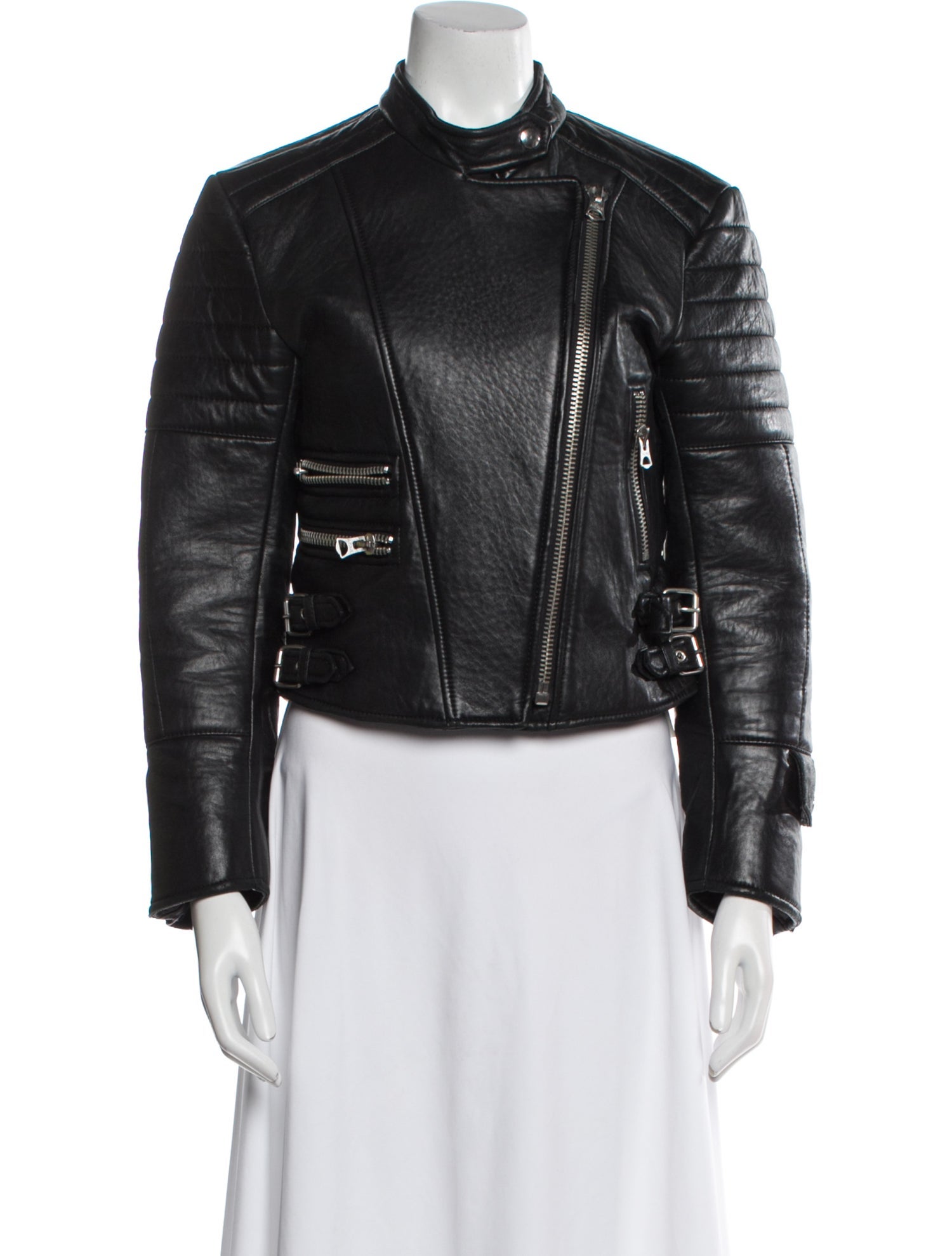 Acne Studios Leather Biker Jacket