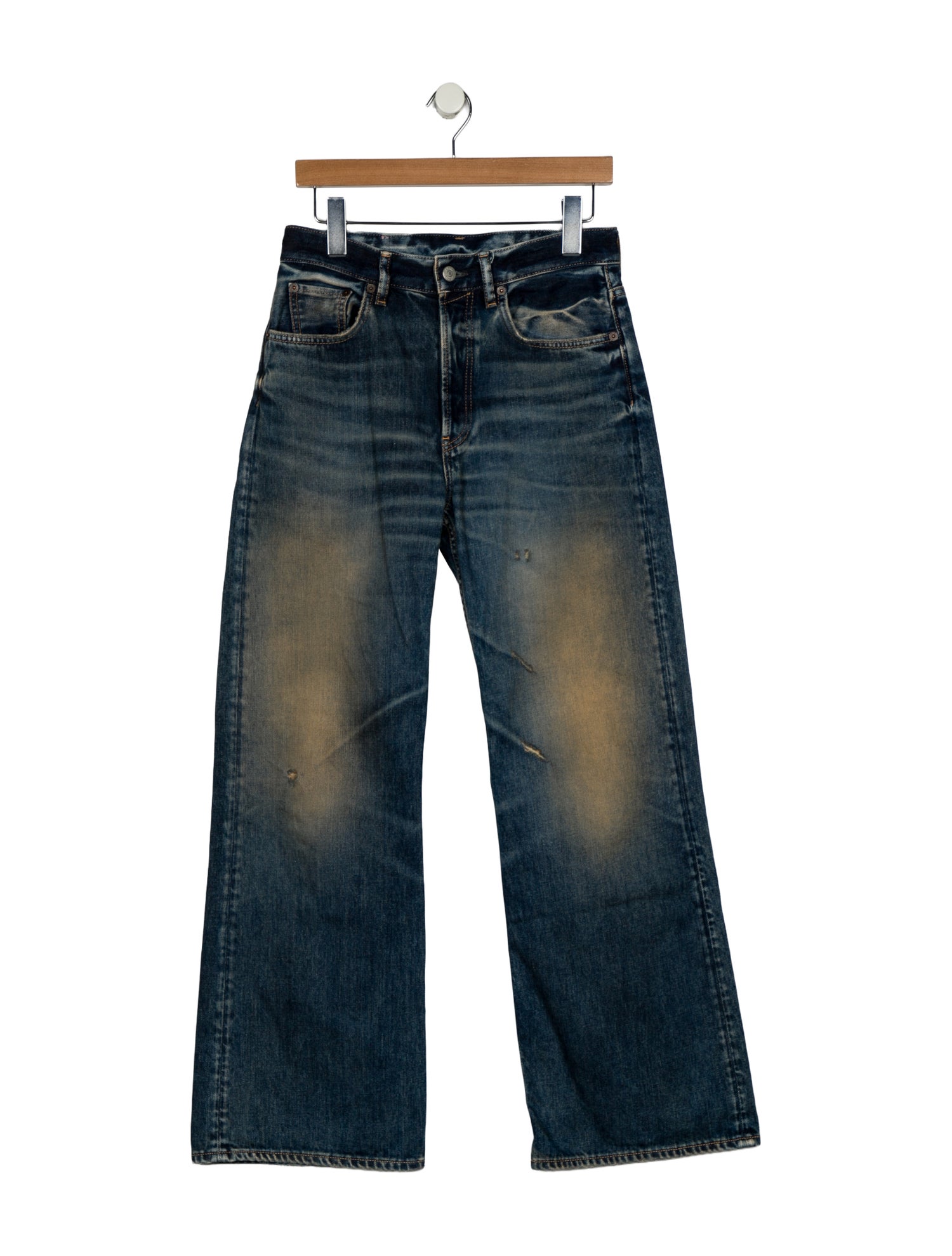 Acne Studios High-Rise Wide Leg Jeans