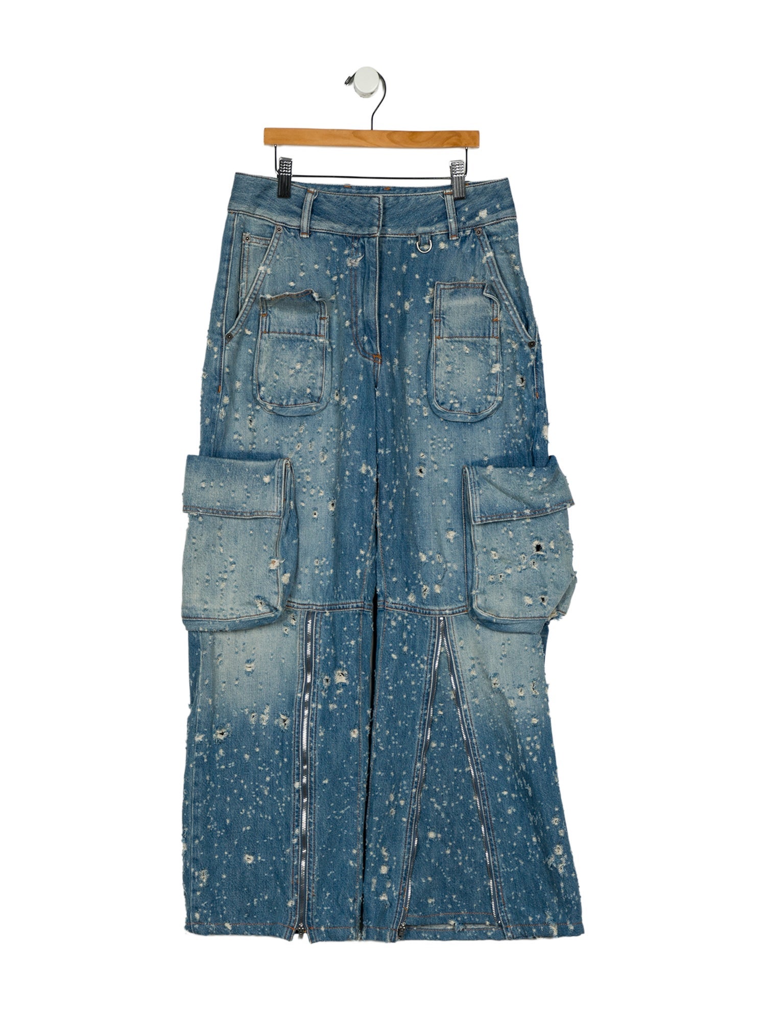 Acne Studios Mid-Rise Wide Leg Jeans
