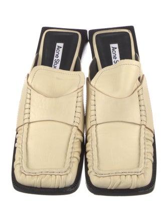 Acne Studios Leather Mules