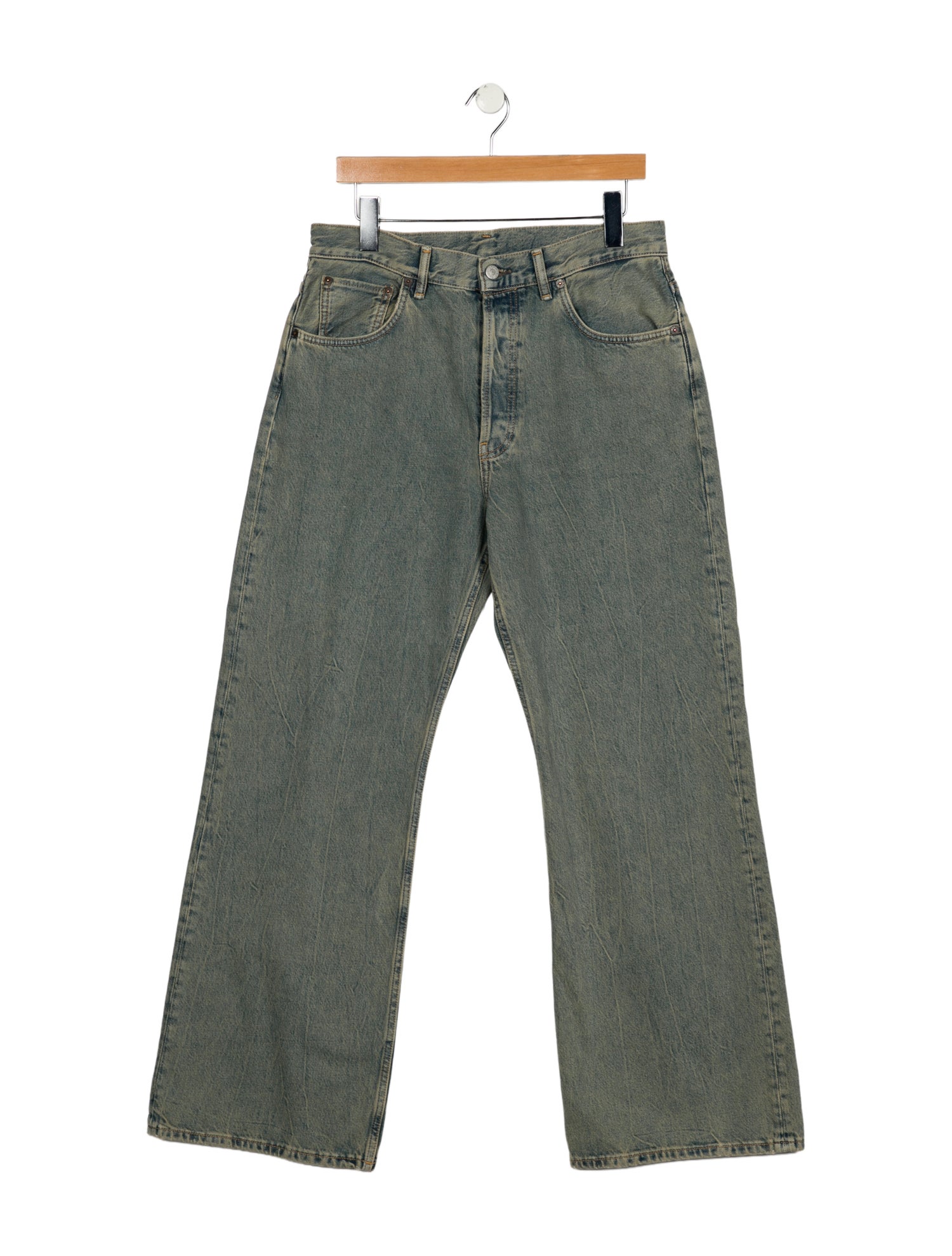 Acne Studios High-Rise Wide Leg Jeans