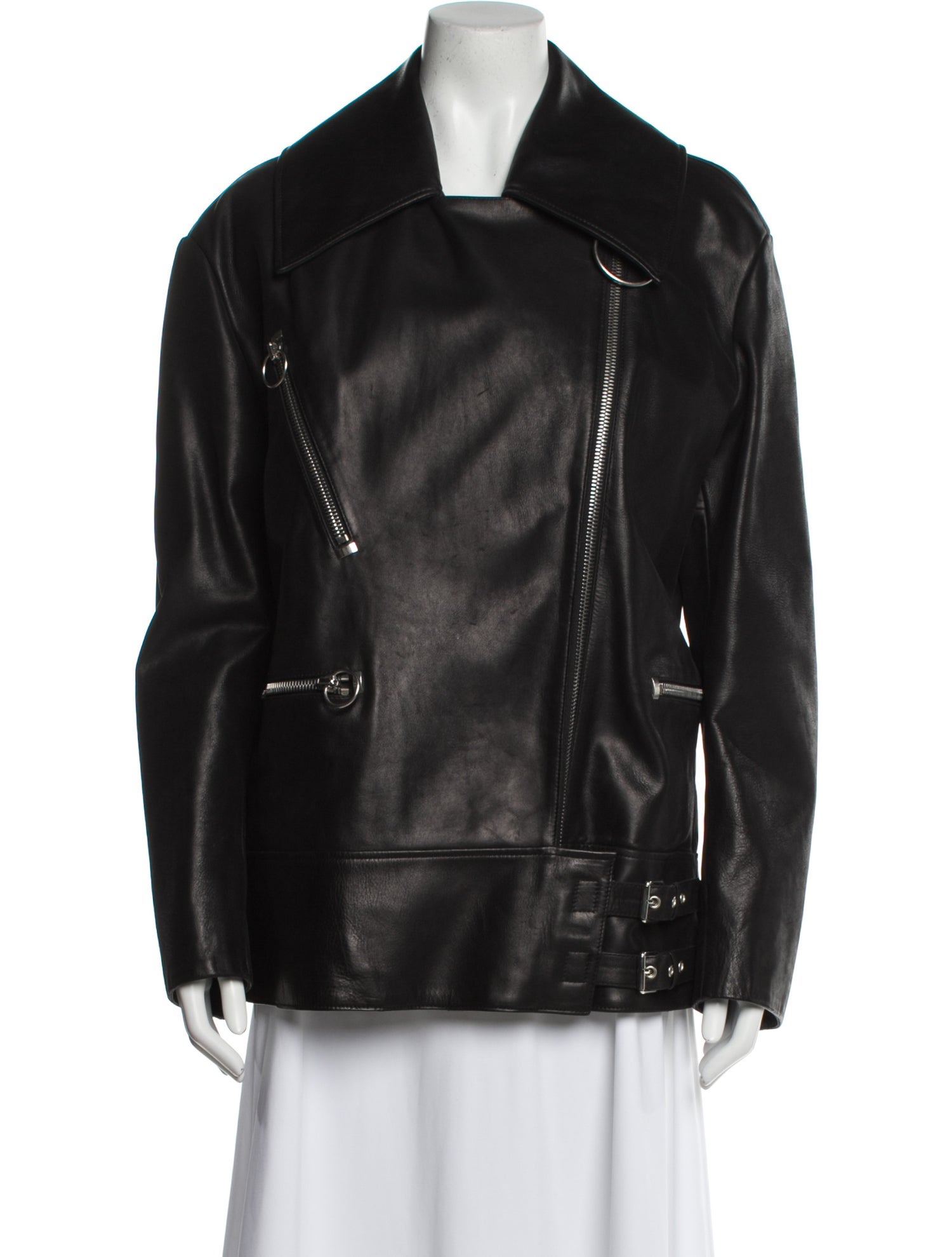 Acne Studios Leather Biker Jacket