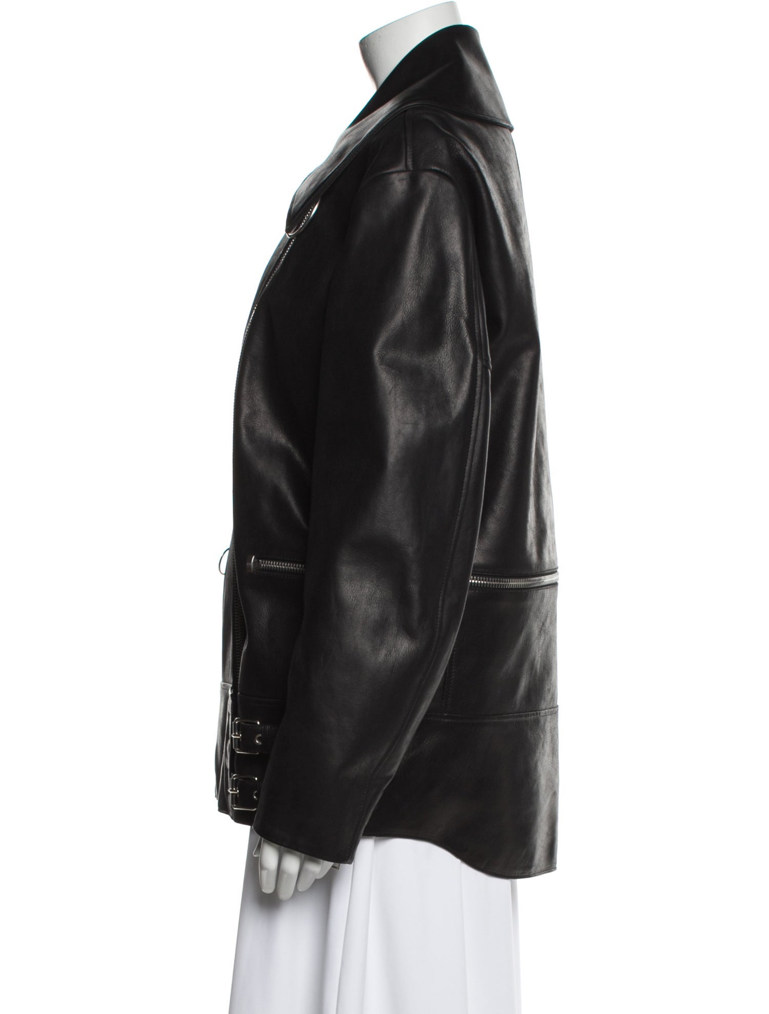 Acne Studios Leather Biker Jacket