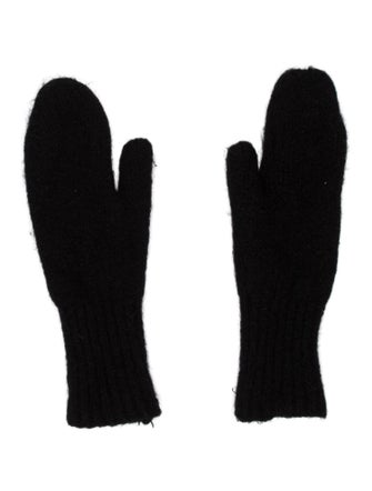 Acne Studios Alpaca Woven Gloves