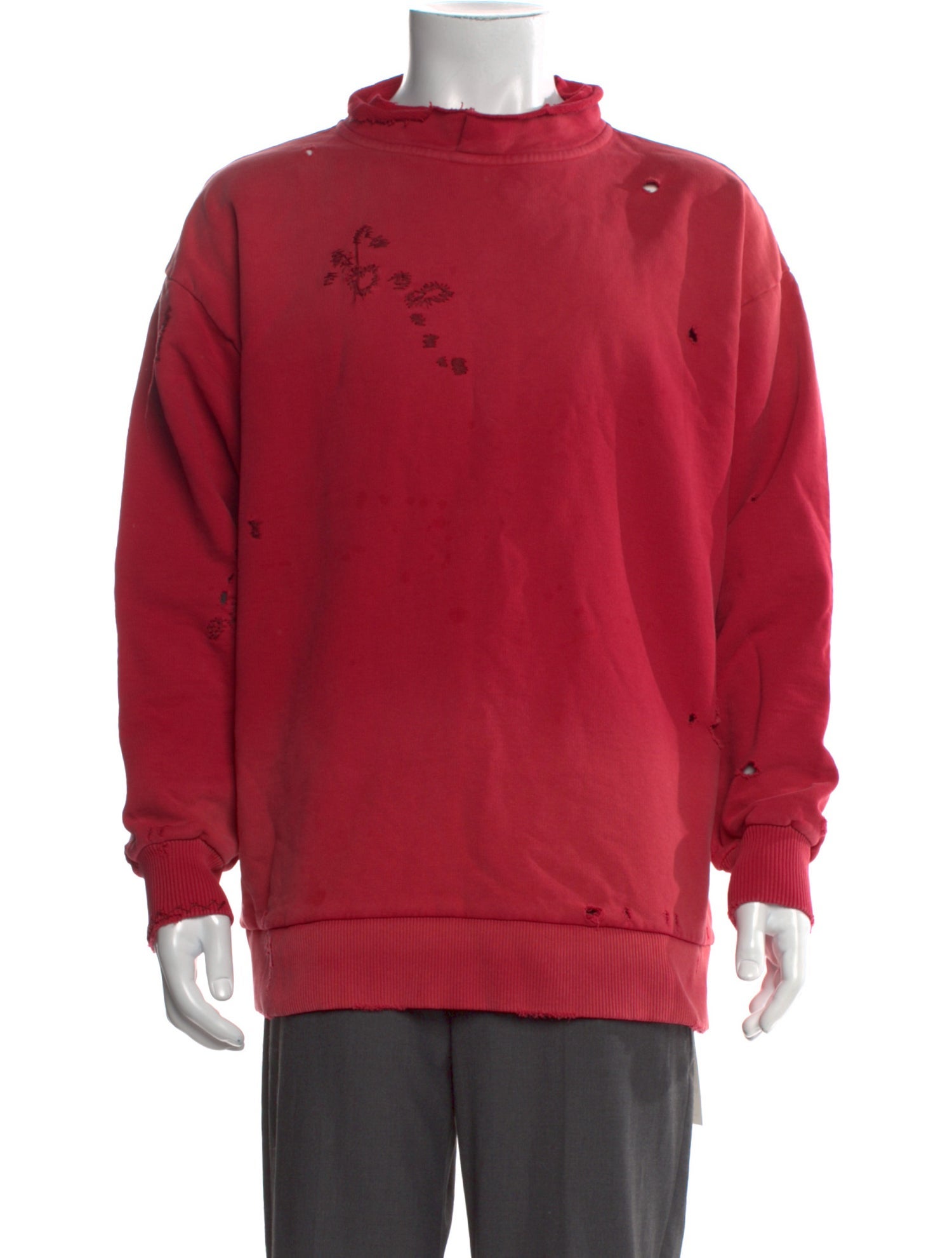 Acne Studios Graphic Print Crew Neck Sweatshirt