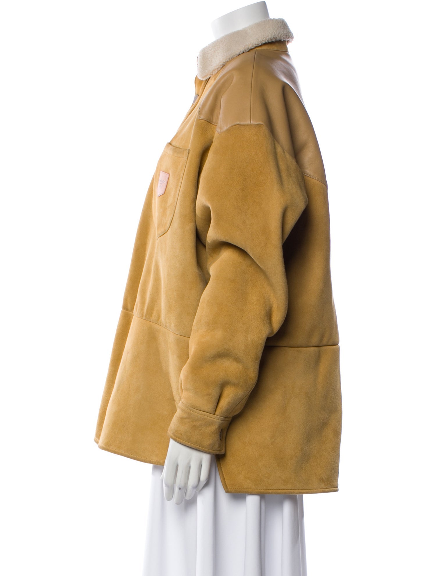 Acne Studios Shearling Fur Jacket