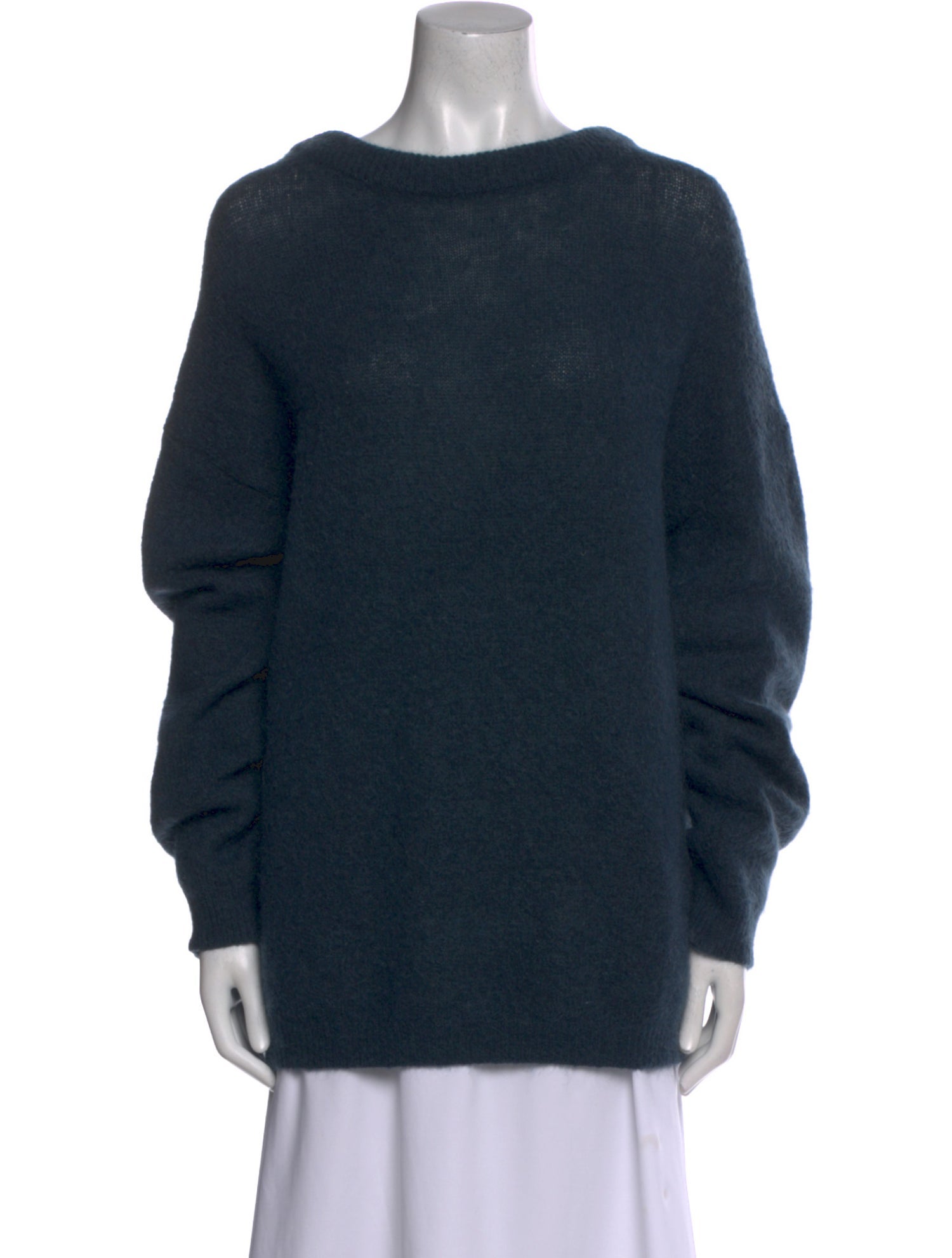 Acne Studios Kid Mohair Scoop Neck Sweater