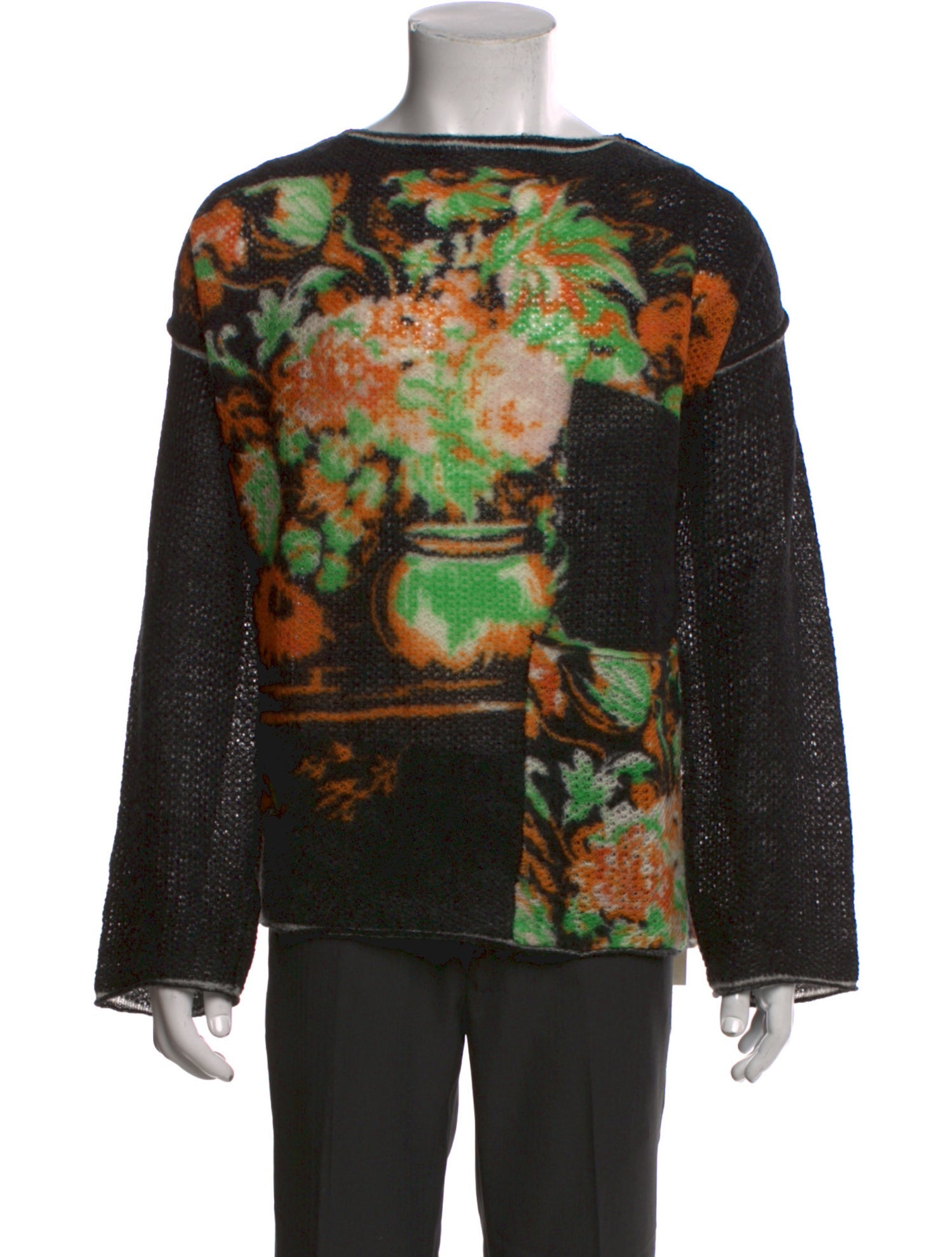 Acne Studios Wool Graphic Print Pullover