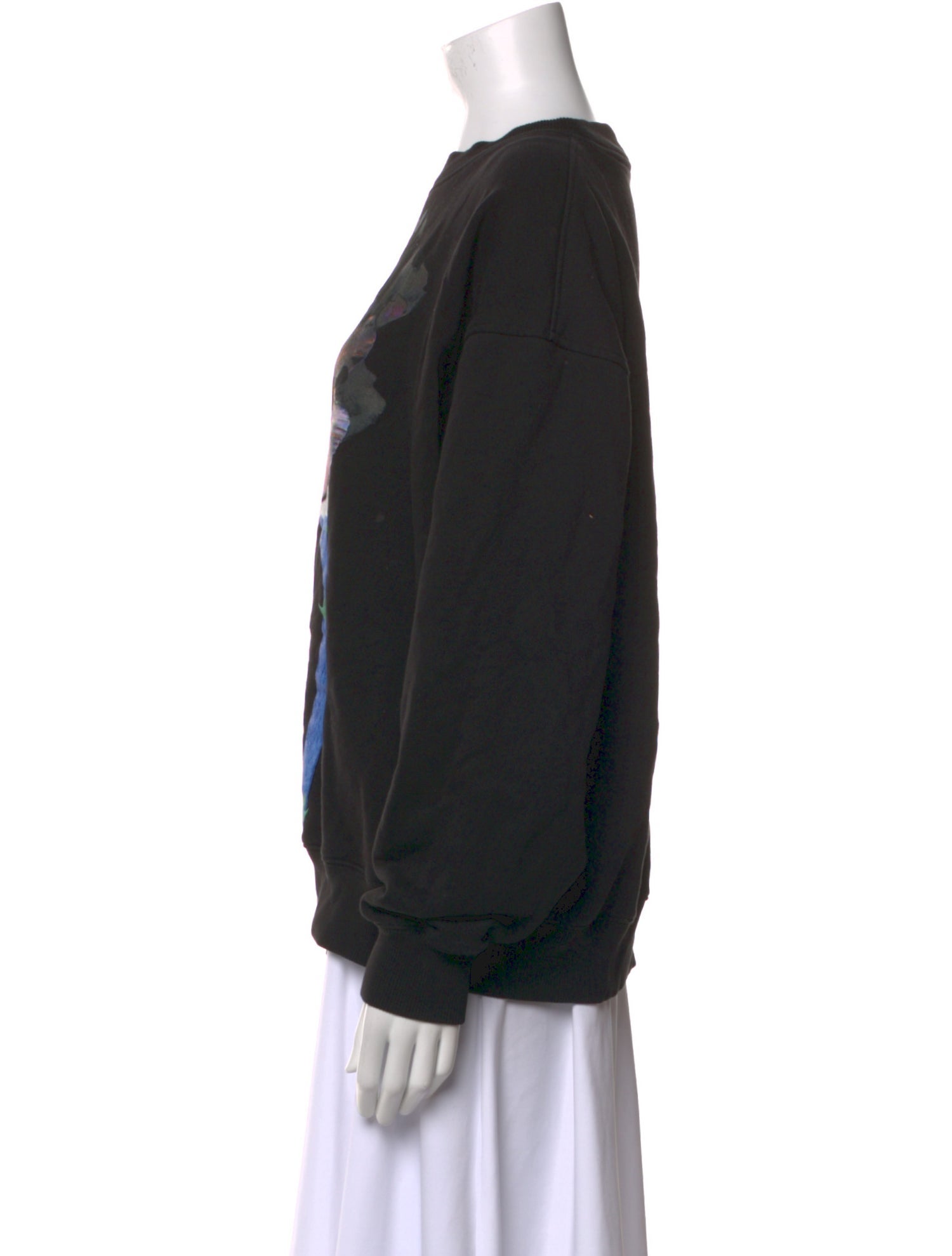 Acne Studios Graphic Print Crew Neck Sweatshirt