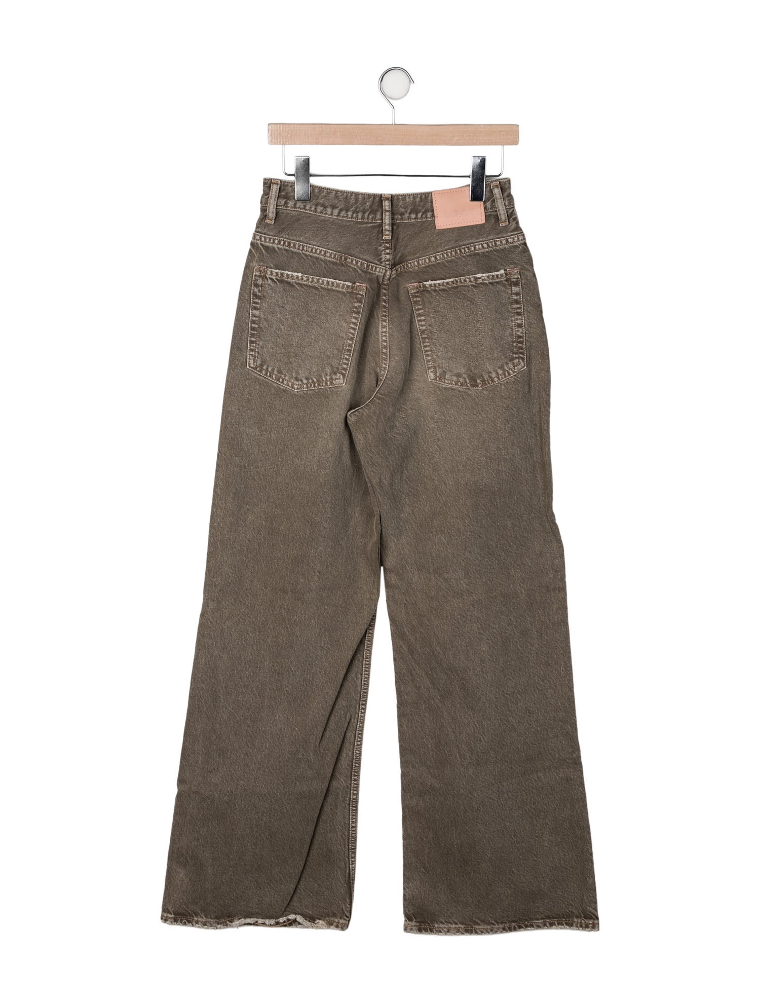 Acne Studios High-Rise Wide Leg Jeans