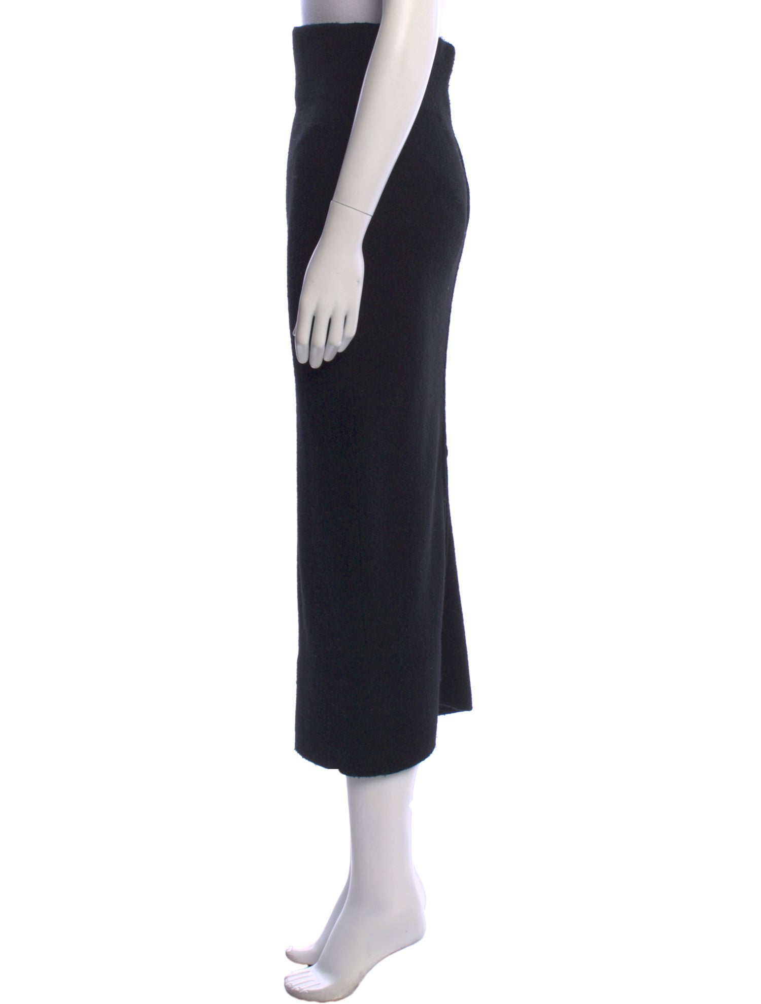 Acne Studios Merino Wool Midi Length Skirt