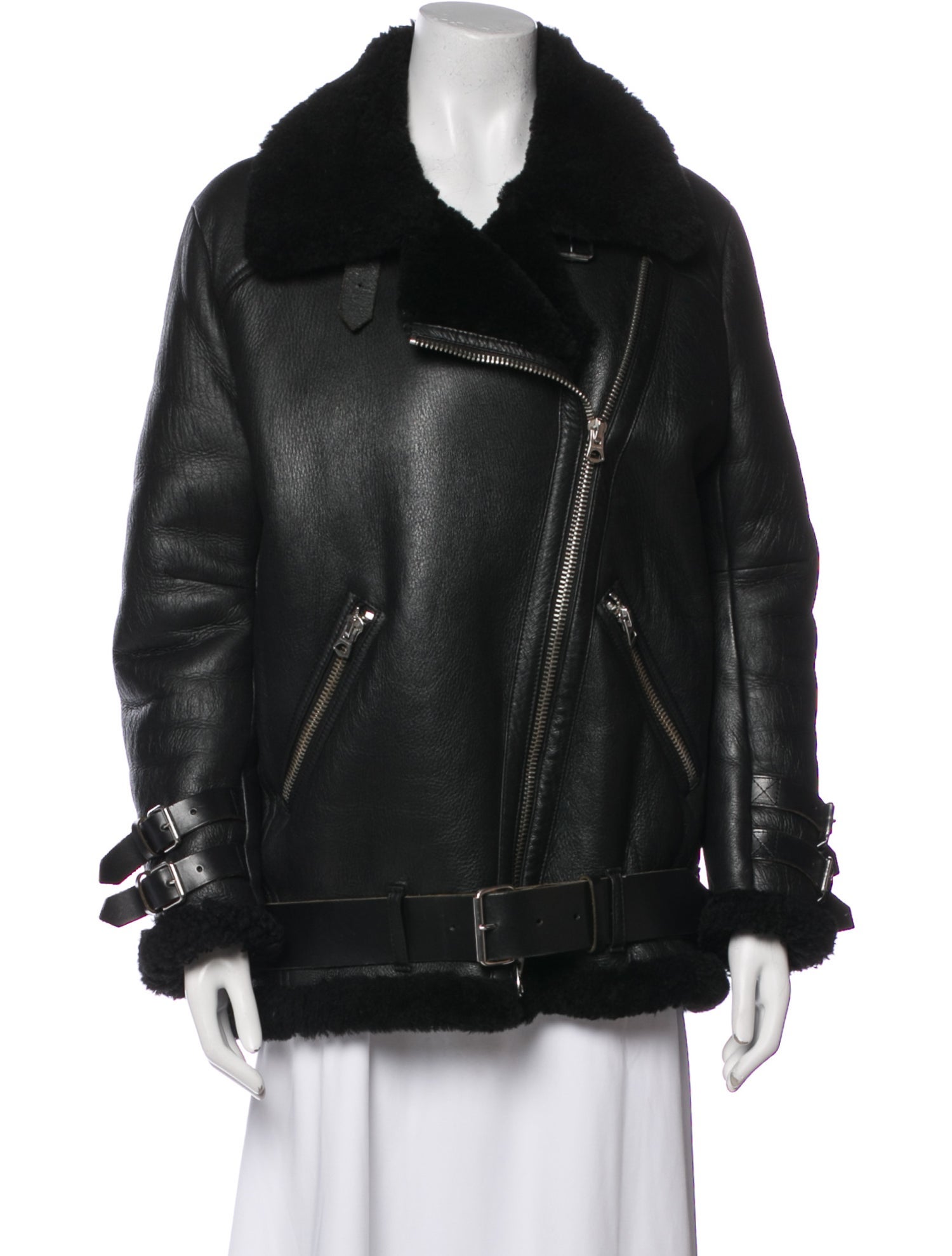 Acne Studios Shearling Fur Jacket
