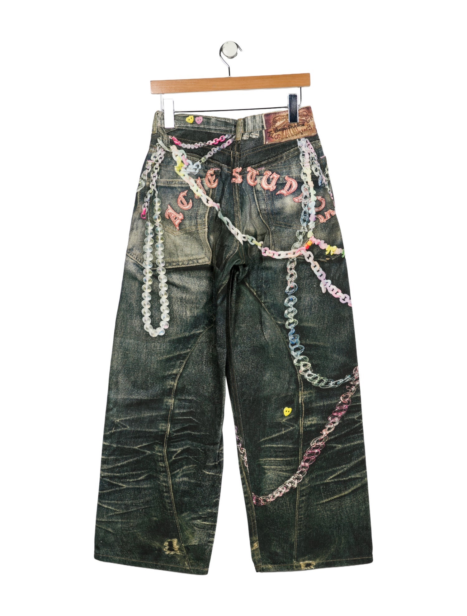 Acne Studios High-Rise Wide Leg Jeans