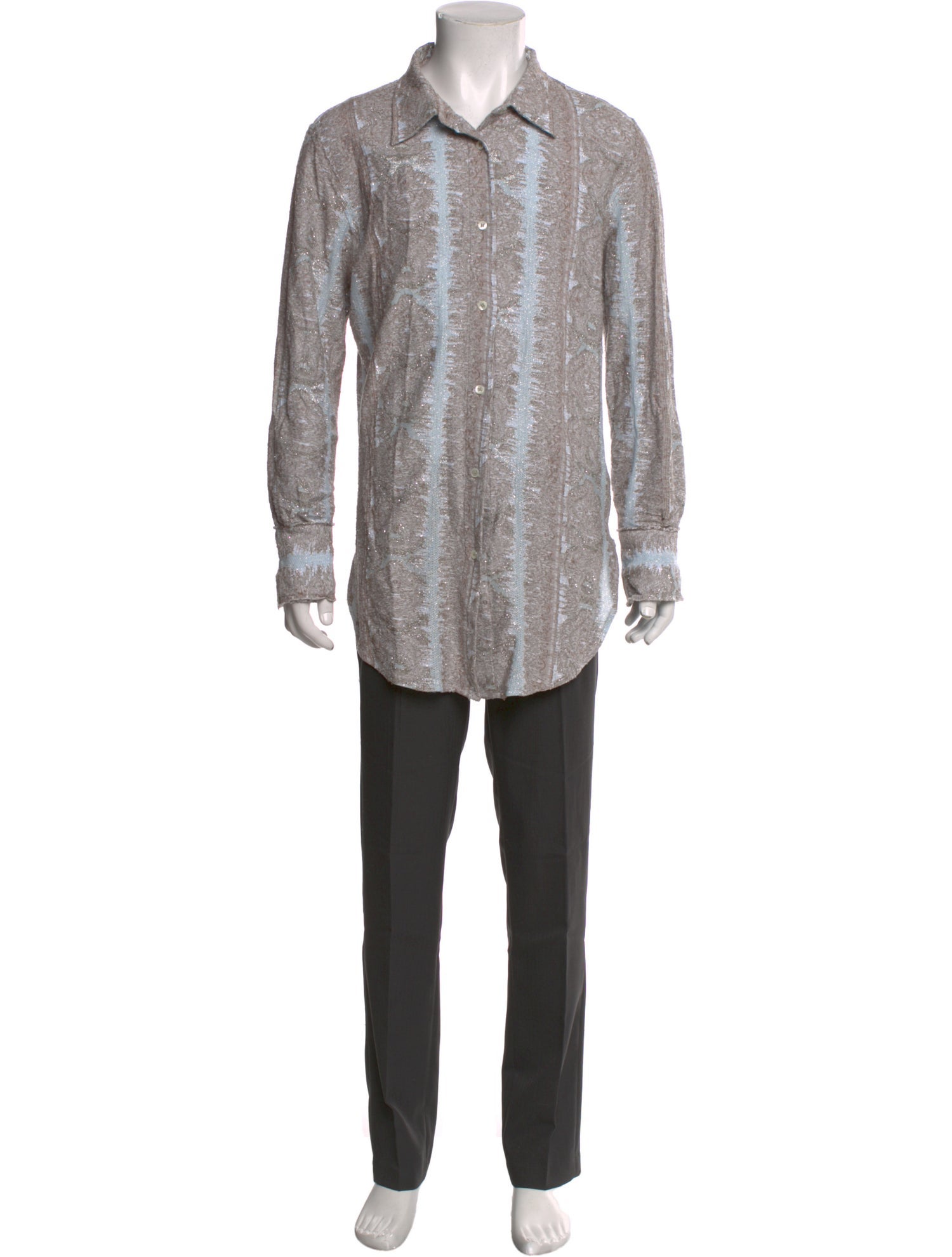 Acne Studios Printed Long Sleeve Shirt