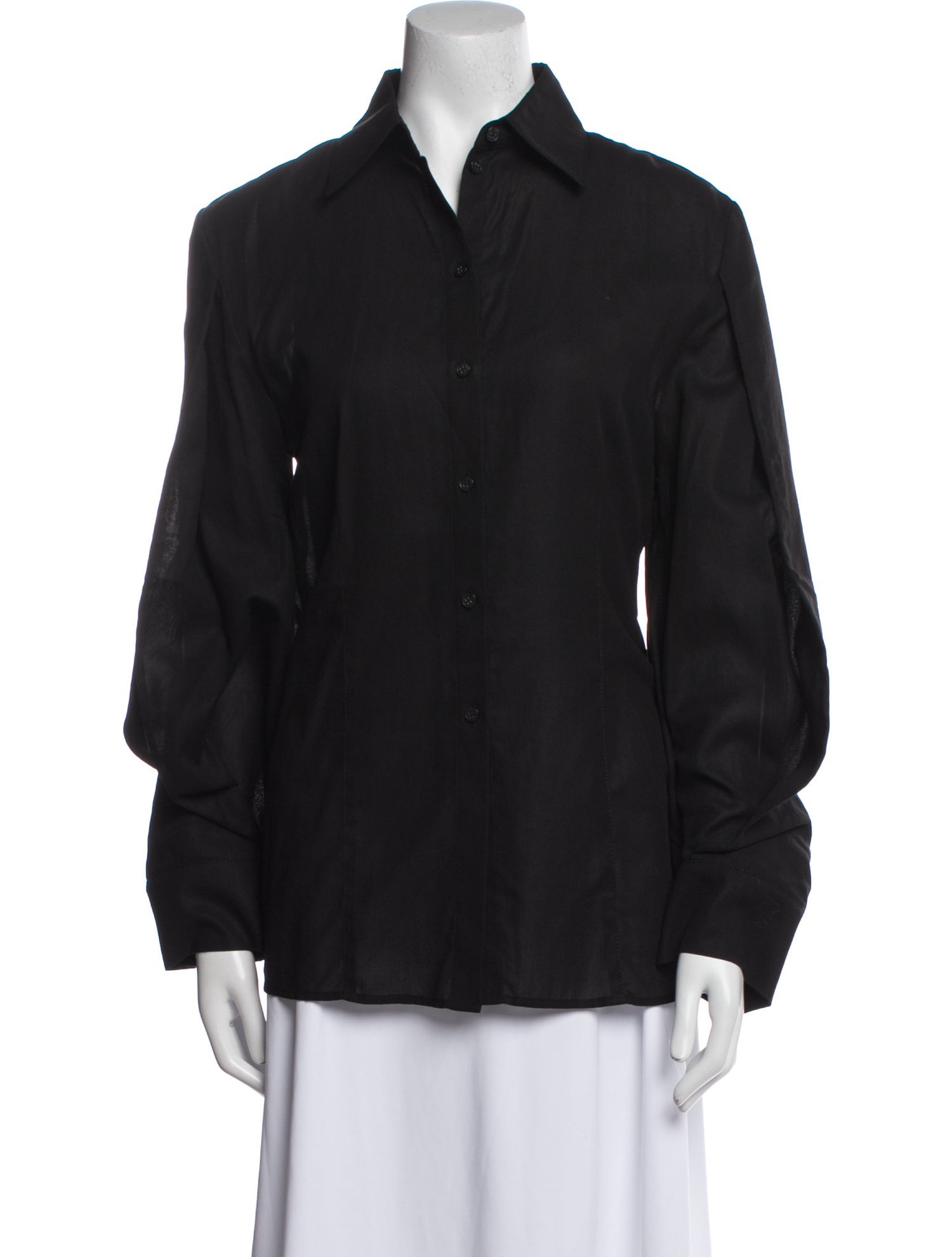 Acne Studios Long Sleeve Button-Up Top