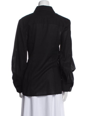 Acne Studios Long Sleeve Button-Up Top