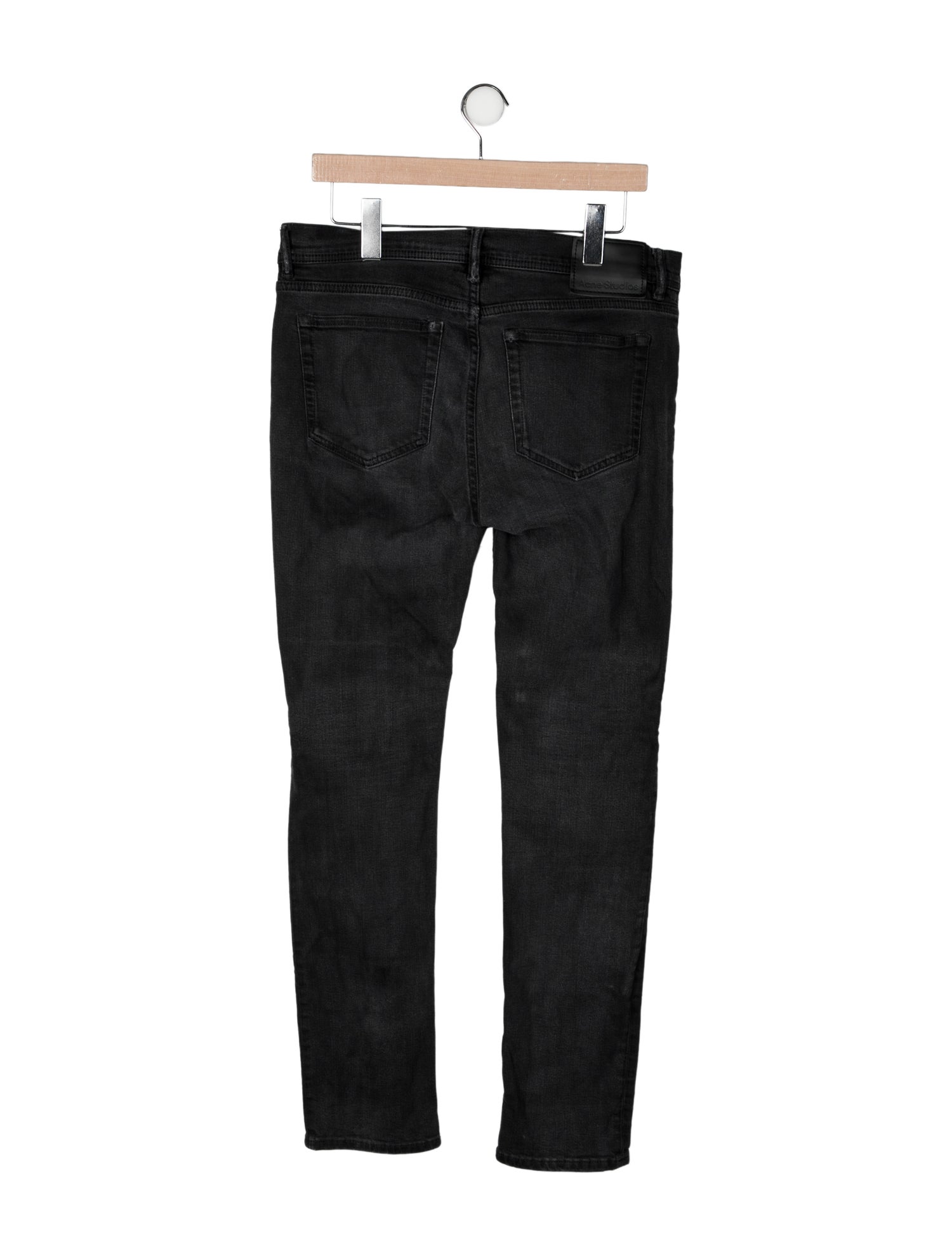 Acne Studios Mid-Rise Straight Leg Jeans