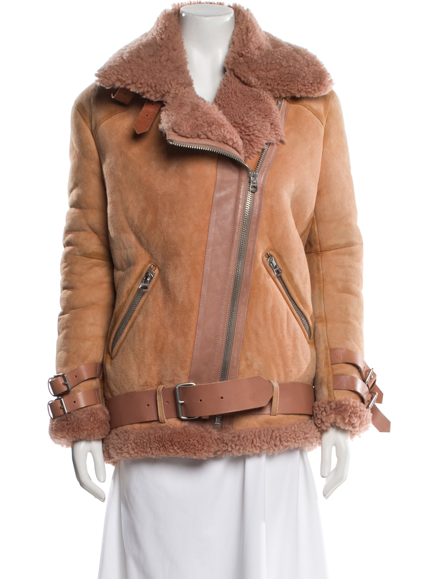 Acne Studios Shearling Fur Jacket