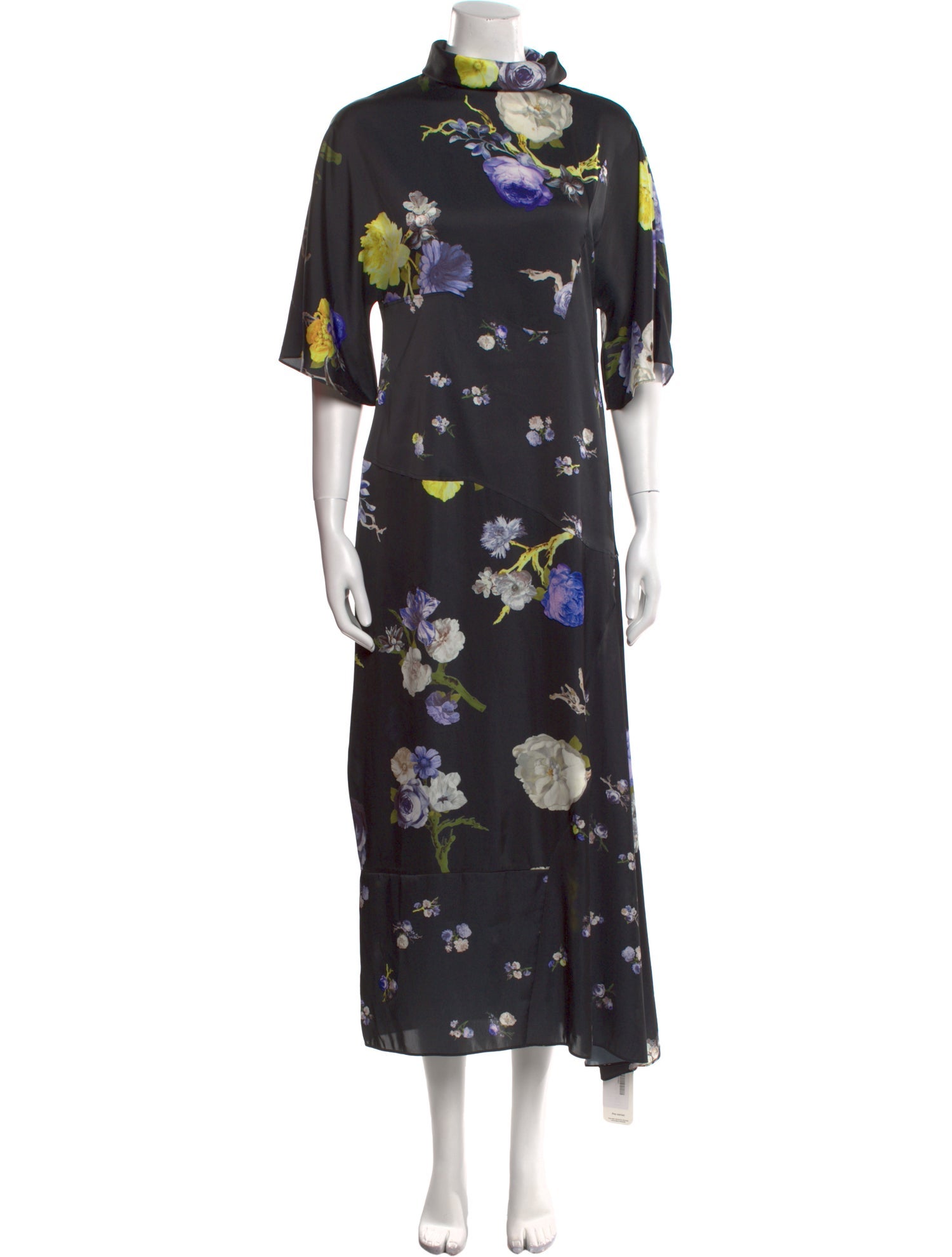 Acne Studios Floral Print Long Dress