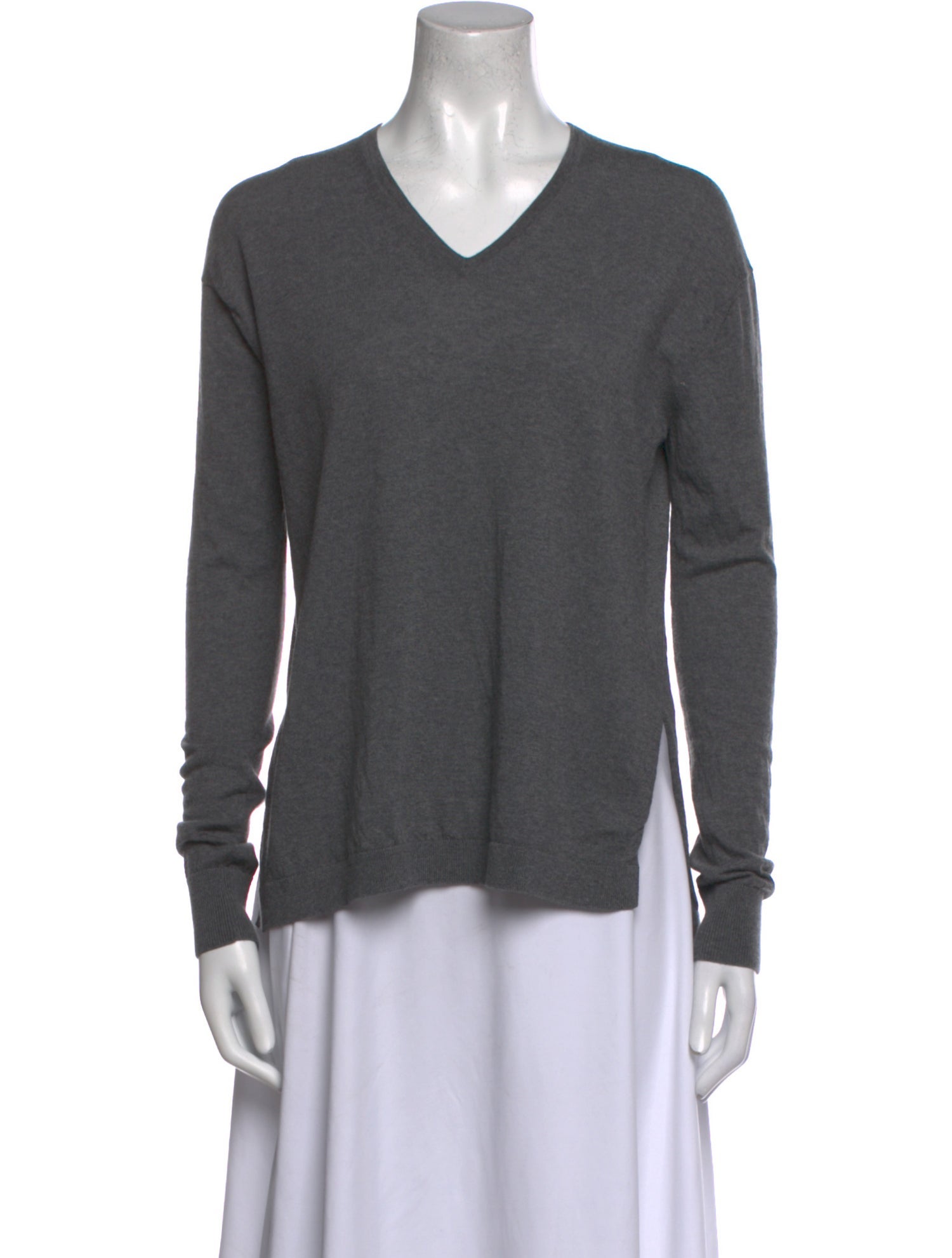 Acne Studios Wool V-Neck Top