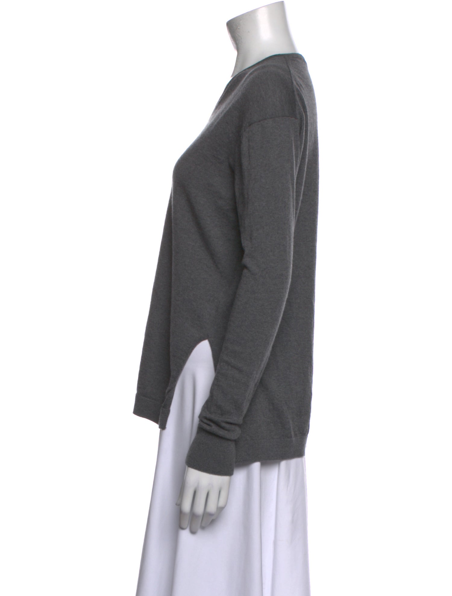 Acne Studios Wool V-Neck Top