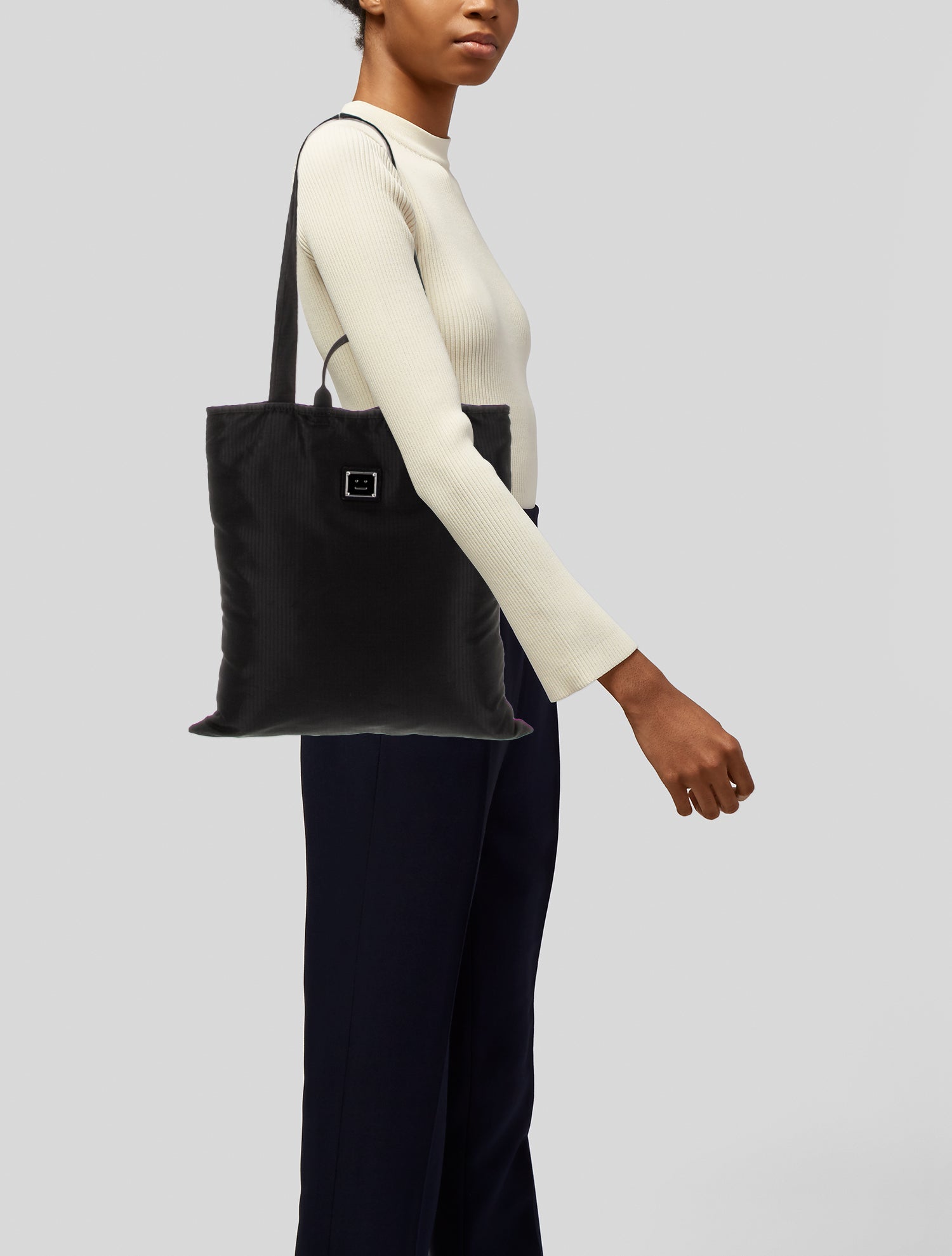 Acne Studios Nylon Top Handle Bag