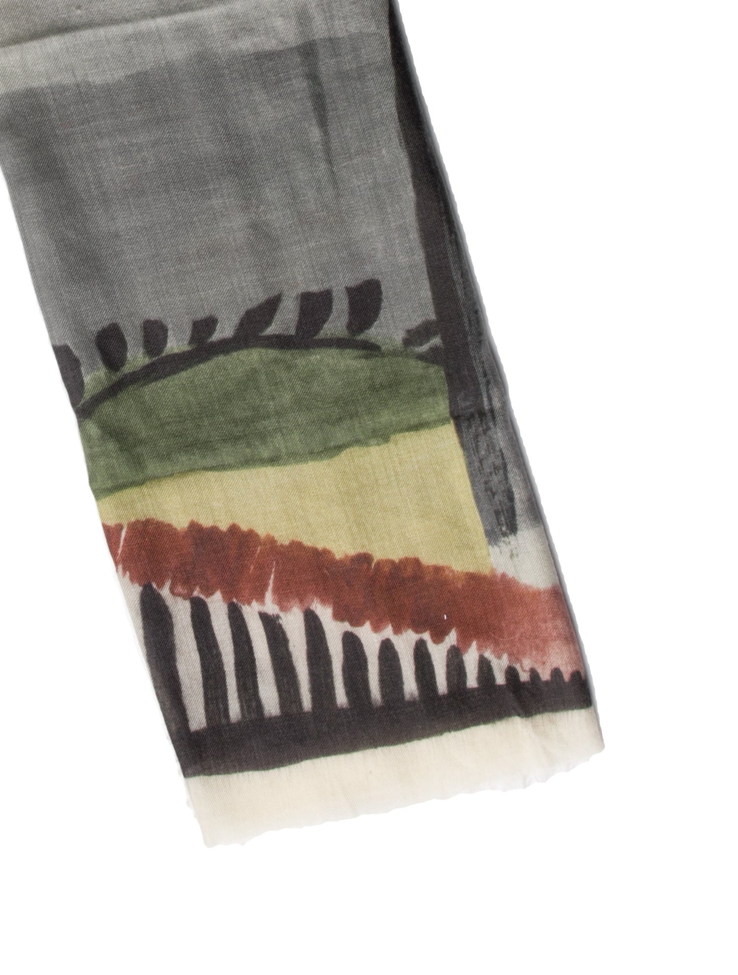 Burberry Cashmere Printed Scarf