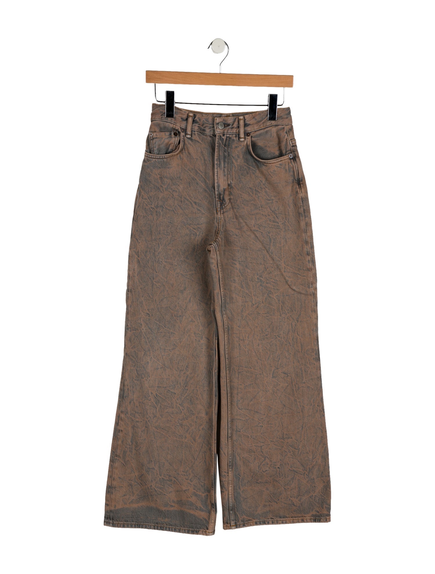 Acne Studios Mid-Rise Wide Leg Jeans