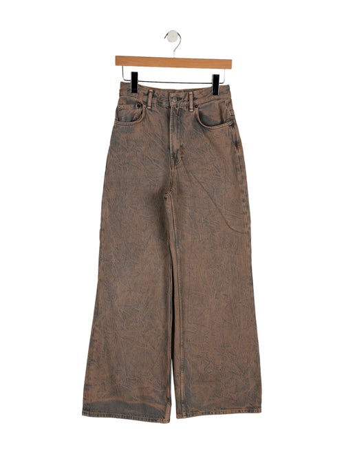 Acne Studios Mid-Rise Wide Leg Jeans