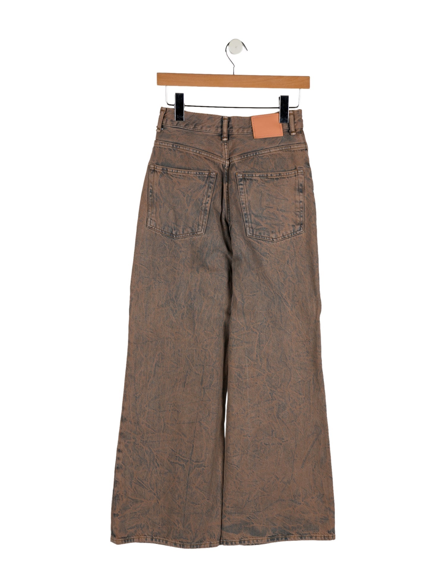 Acne Studios Mid-Rise Wide Leg Jeans