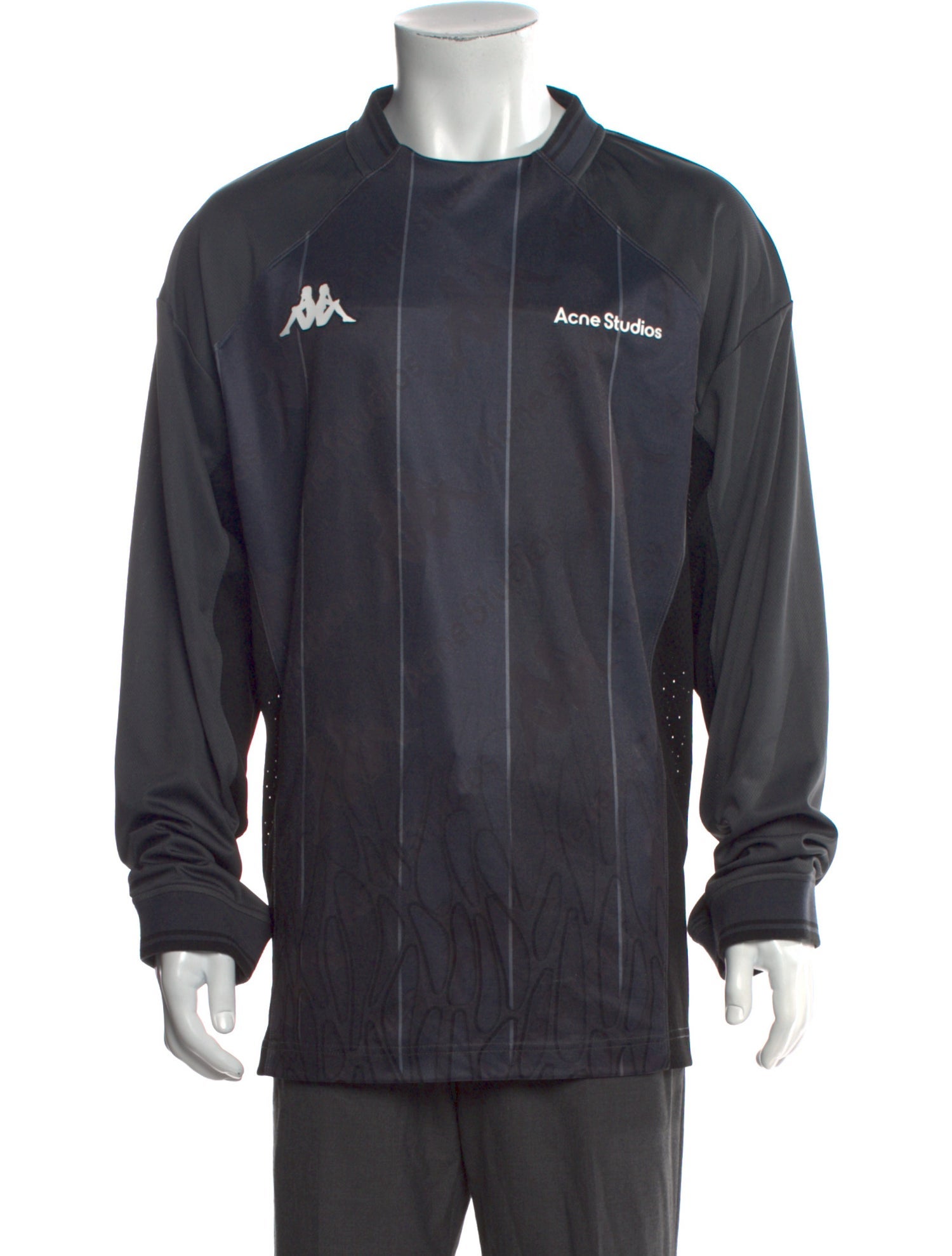 Acne Studios Graphic Print Crew Neck T-Shirt