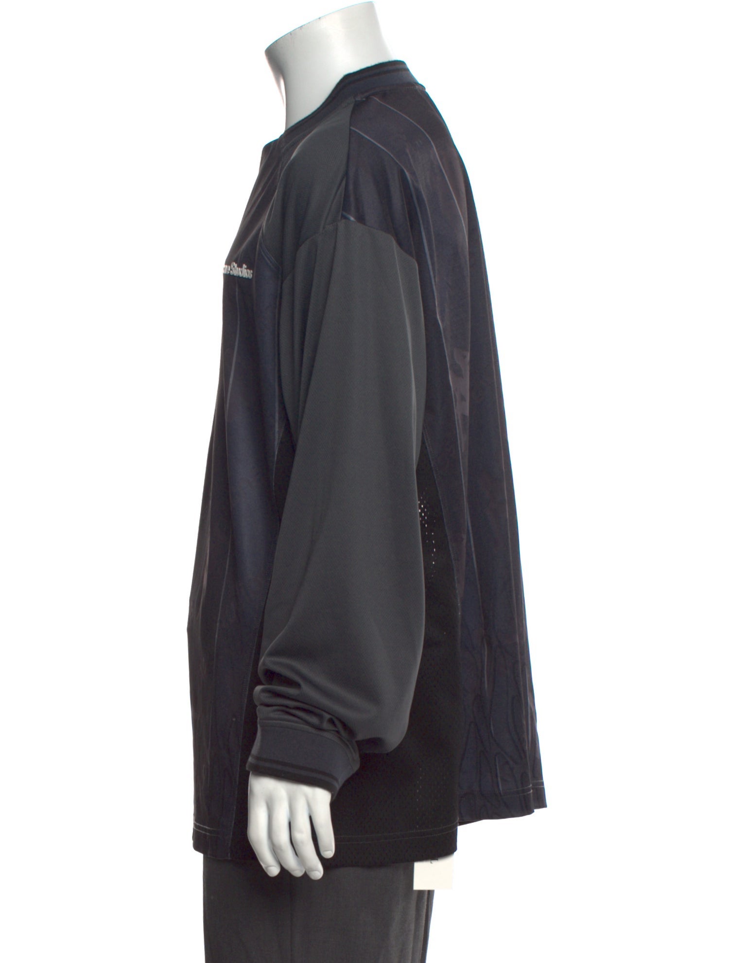 Acne Studios Graphic Print Crew Neck T-Shirt