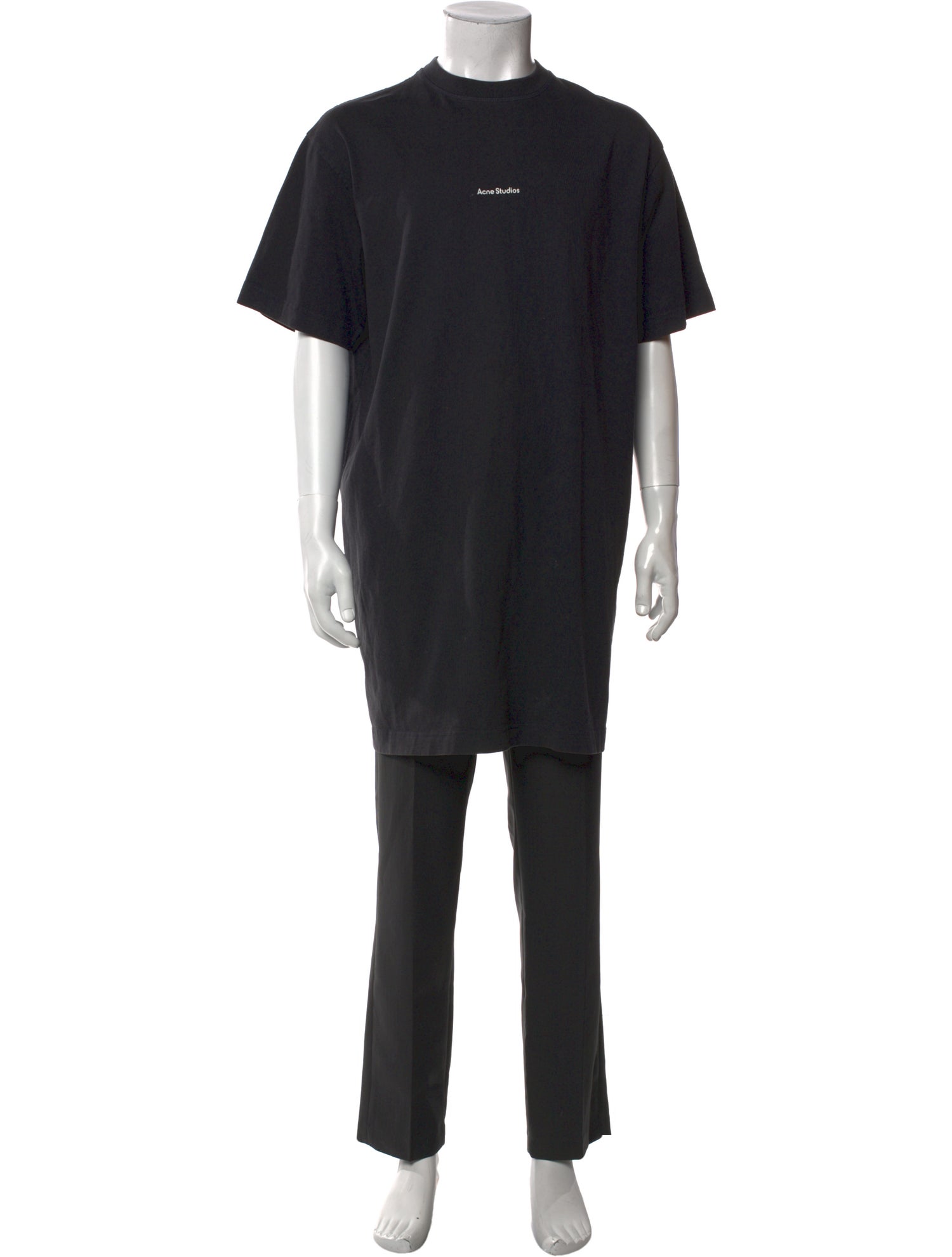 Acne Studios Graphic Print Crew Neck T-Shirt