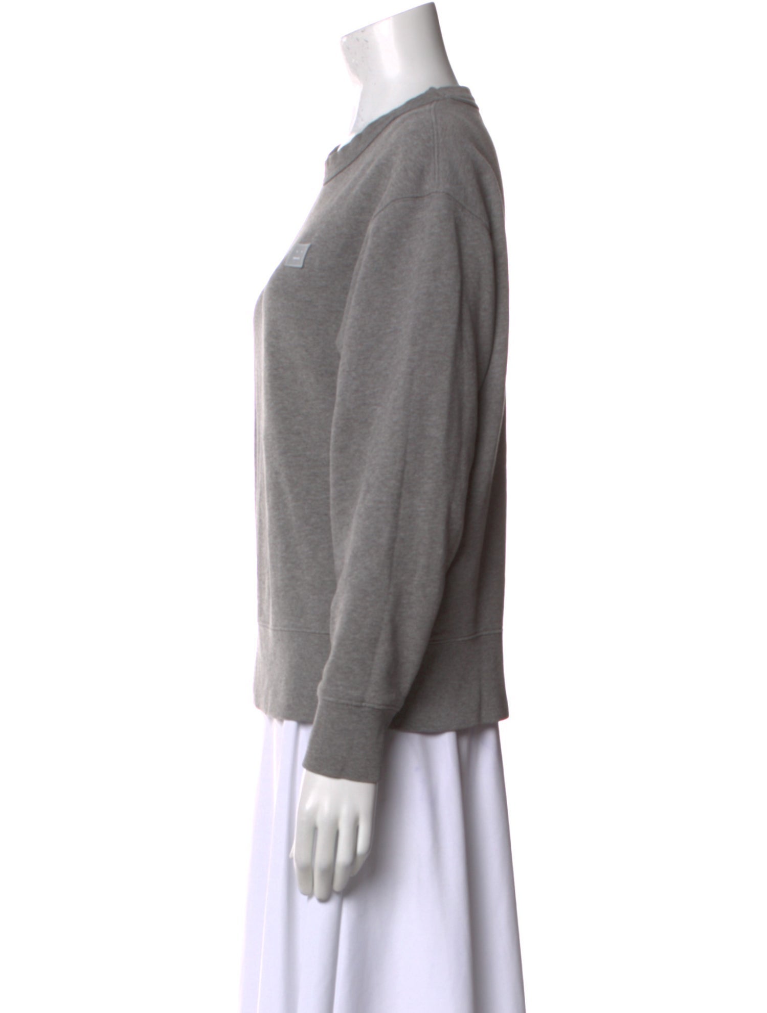 Acne Studios Crew Neck Long Sleeve Sweatshirt