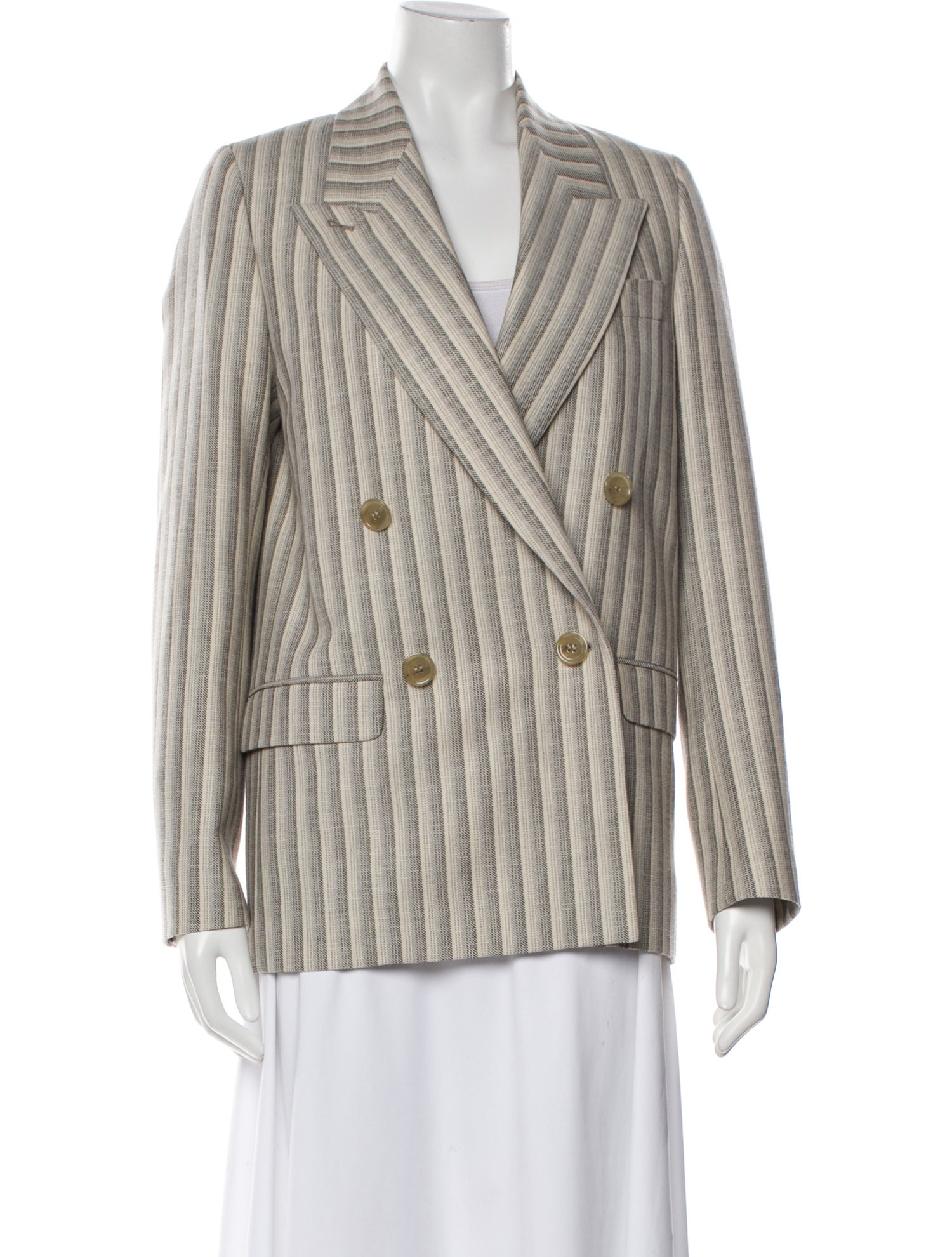 Acne Studios Wool Striped Blazer