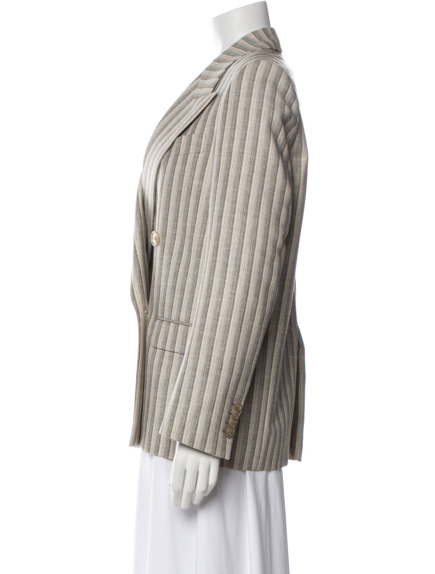 Acne Studios Wool Striped Blazer