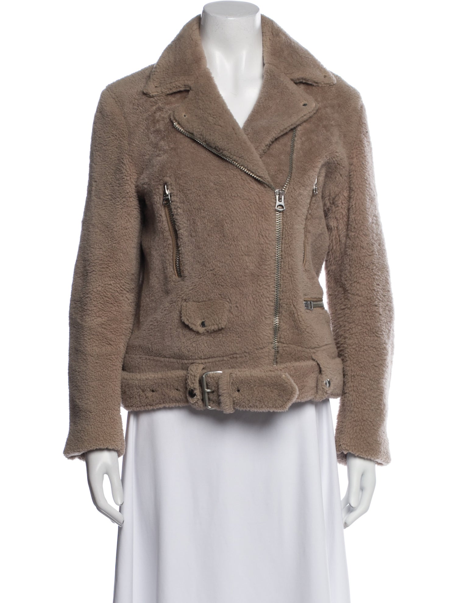 Acne Studios Shearling Fur Jacket