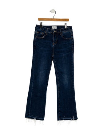 Acne Studios Mid-Rise Straight Leg Jeans