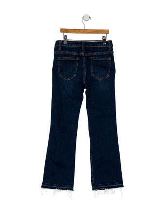 Acne Studios Mid-Rise Straight Leg Jeans
