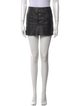 Acne Studios Lamb Leather Mini Skirt