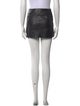 Acne Studios Lamb Leather Mini Skirt
