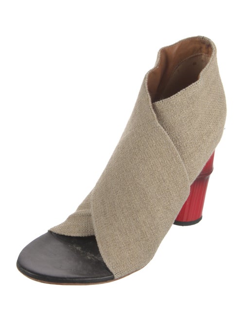 Acne Studios Canvas D'Orsay Pumps