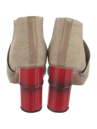 Acne Studios Canvas D'Orsay Pumps